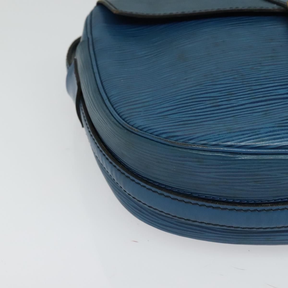 Louis Vuitton LOUIS VUITTON Epi June Feuille Shoulder Bag Blue M52155 Size ONE SIZE - 14 Thumbnail