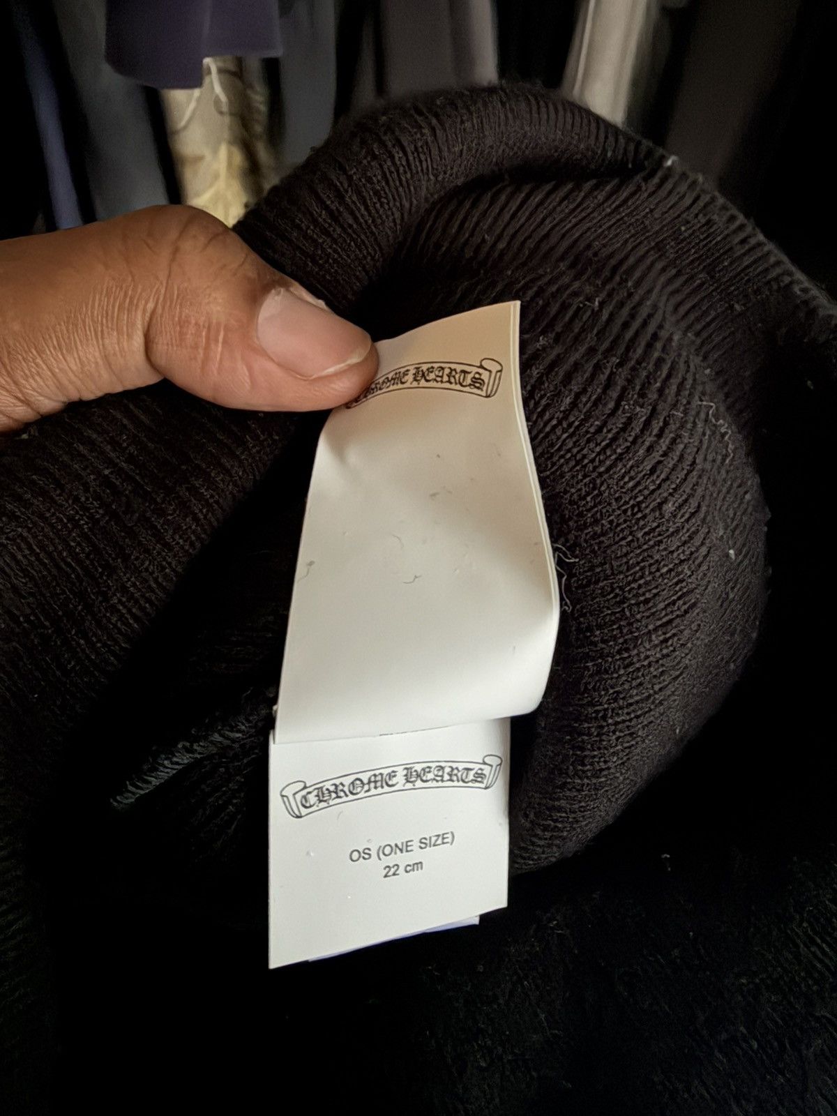 Chrome Hearts Chrome heart beanie Size ONE SIZE - 5 Thumbnail