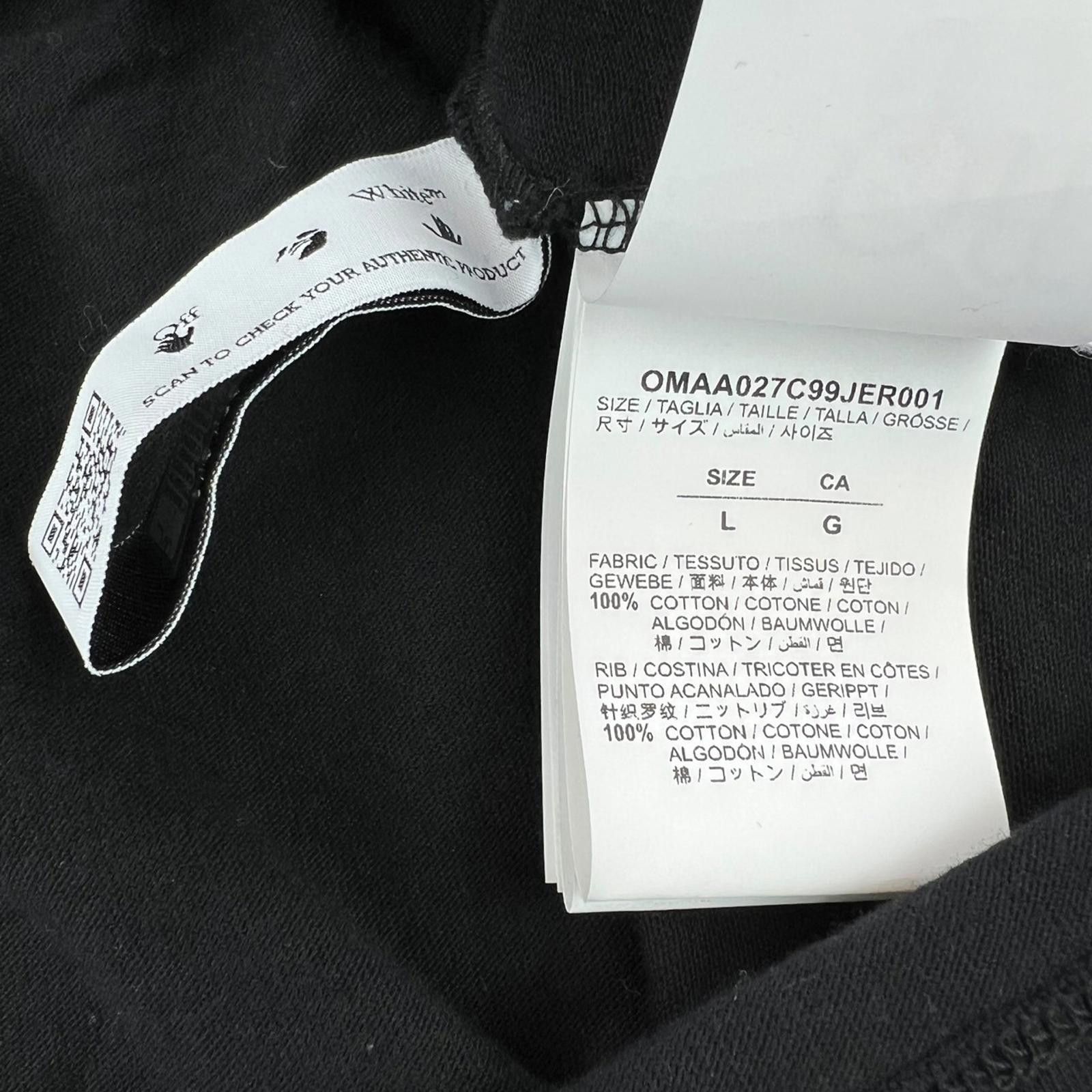 Off-White Off-White Rubber Diagonal T-Shirt Black Size US L / EU 52-54 / 3 - 5 Thumbnail