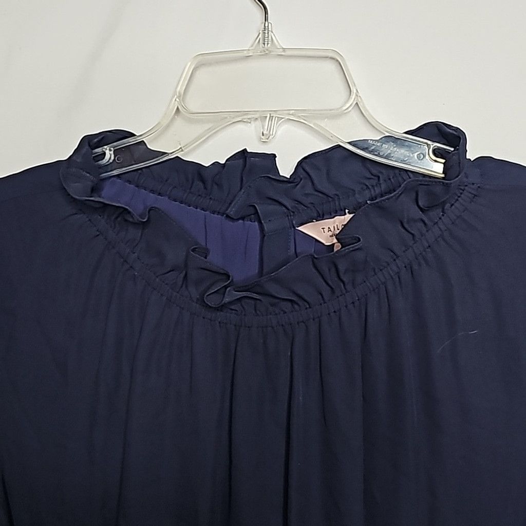 Rebecca Taylor Rebecca Taylor Tailored ruffle neckline wide leg romper 8 Size 30" / US 8 / IT 44 - 5 Thumbnail