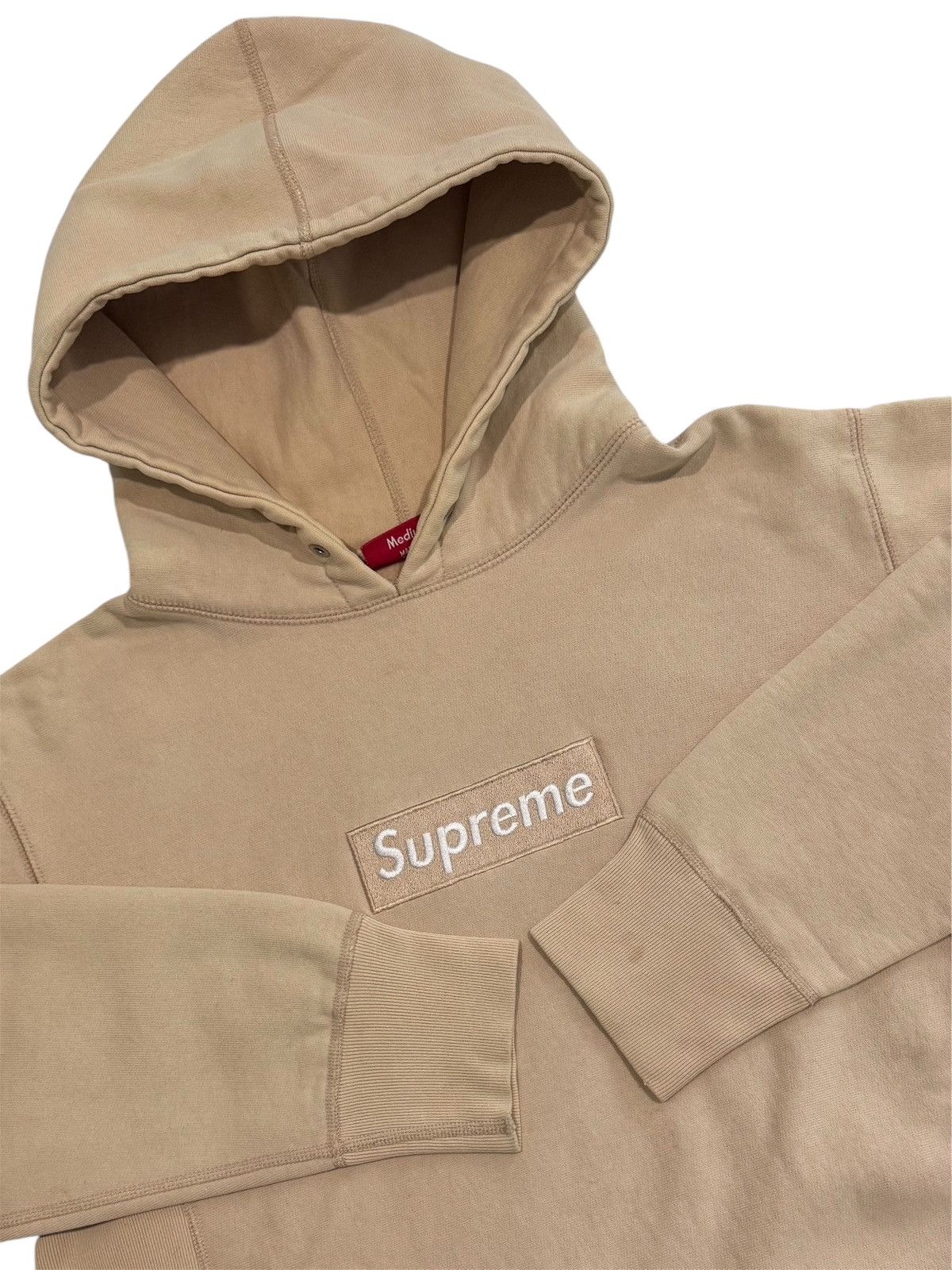 Supreme Supreme Box Logo Hoodie Stone | Grailed