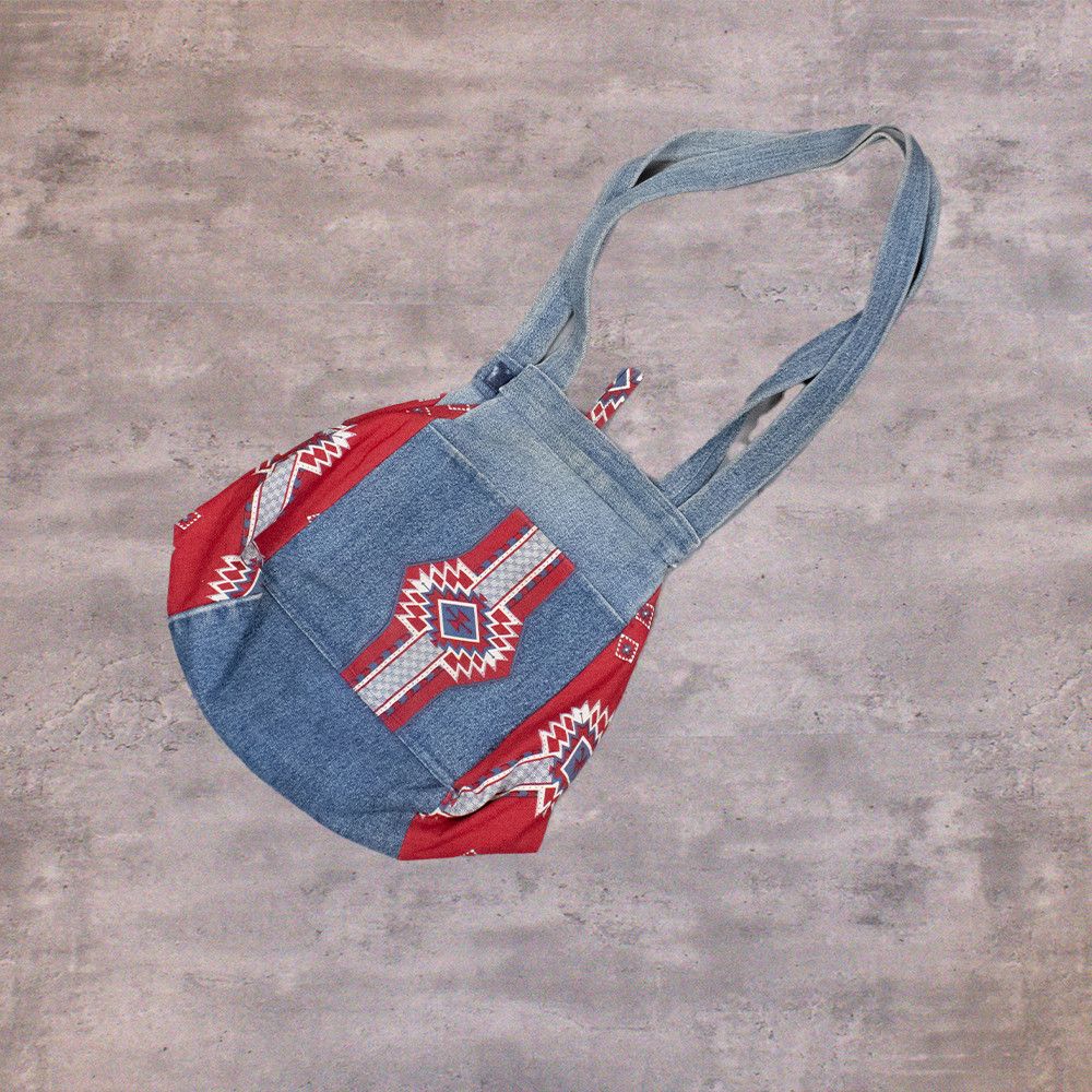 Vintage Vintage 1990’s Banada Denim Shoulder Bag Size ONE SIZE - 1 Thumbnail