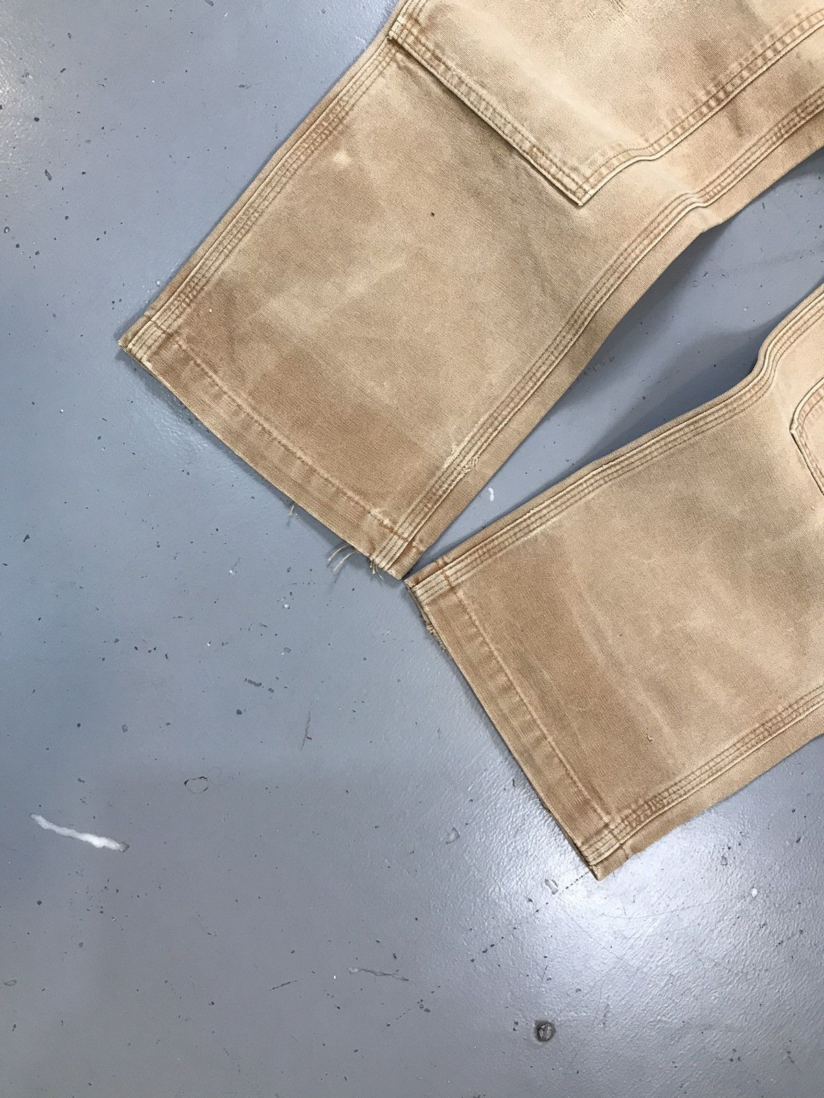 Carhartt × Vintage Vintage sunfade Carhartt b11 BRN double knee denim Size US 36 / EU 52 - 4 Thumbnail