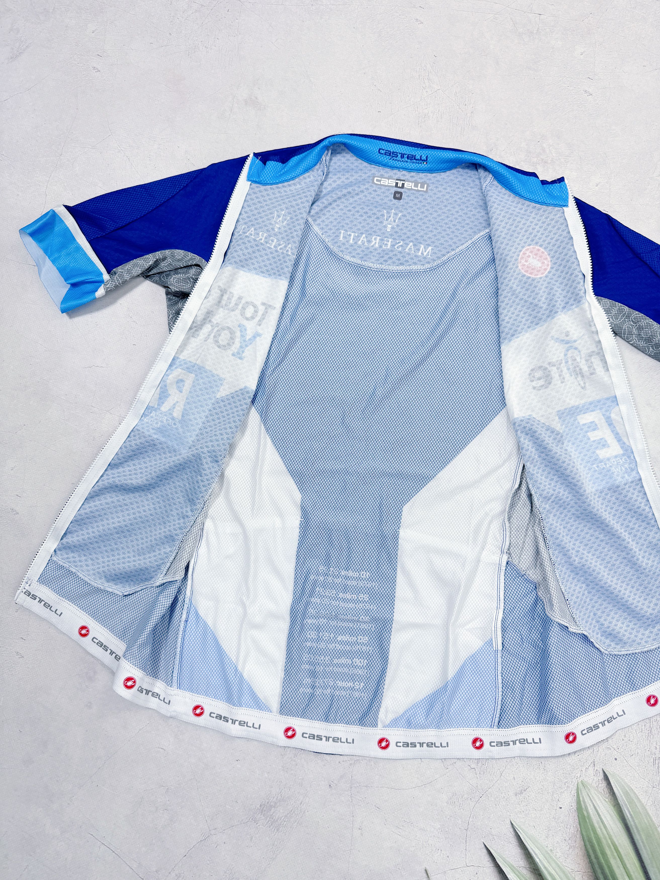 Sports Specialties Castelli Cycling Jersey Tour de Yorkshire Ride Maserati Size US M / EU 48-50 / 2 - 9 Thumbnail