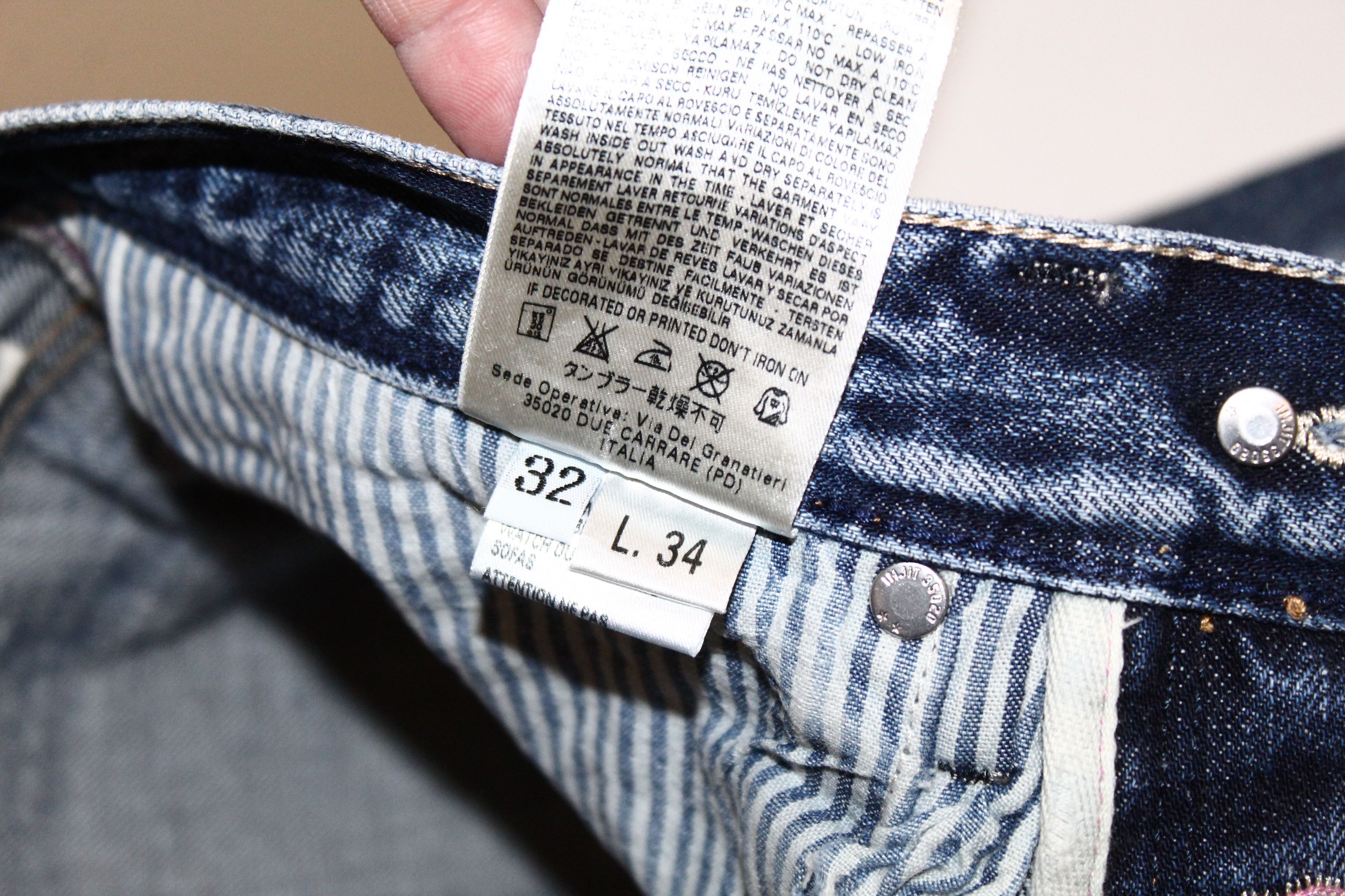 Blue Blue Japan IMjiT35020 803s AGHI 14oz selvedge natural faded jeans Size US 32 / EU 48 - 17 Thumbnail