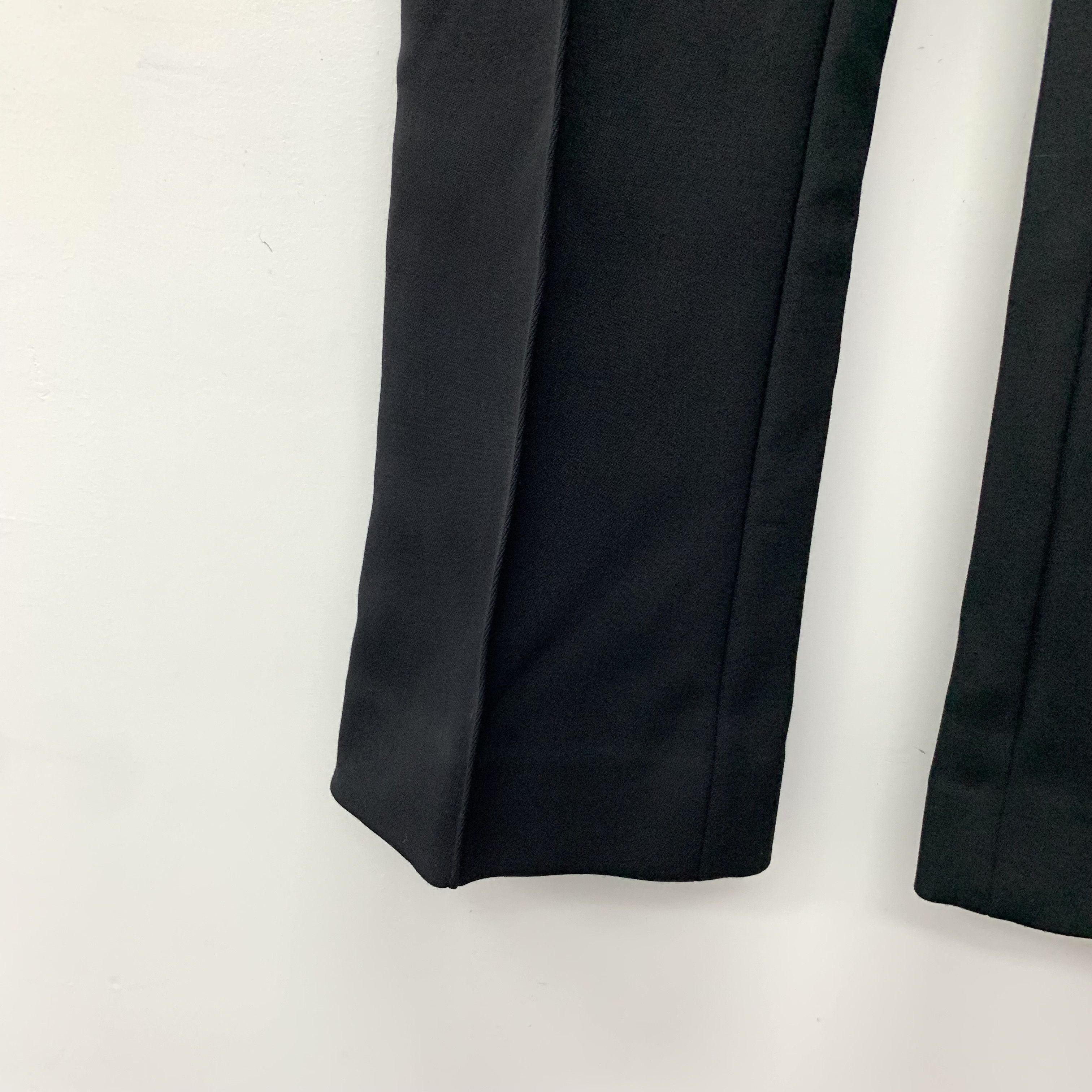 Bottega Veneta Bottega Veneta Black Wool Workwear Casual Trousers (Size XS) Size 25" / US 0 / IT 36 - 5 Thumbnail