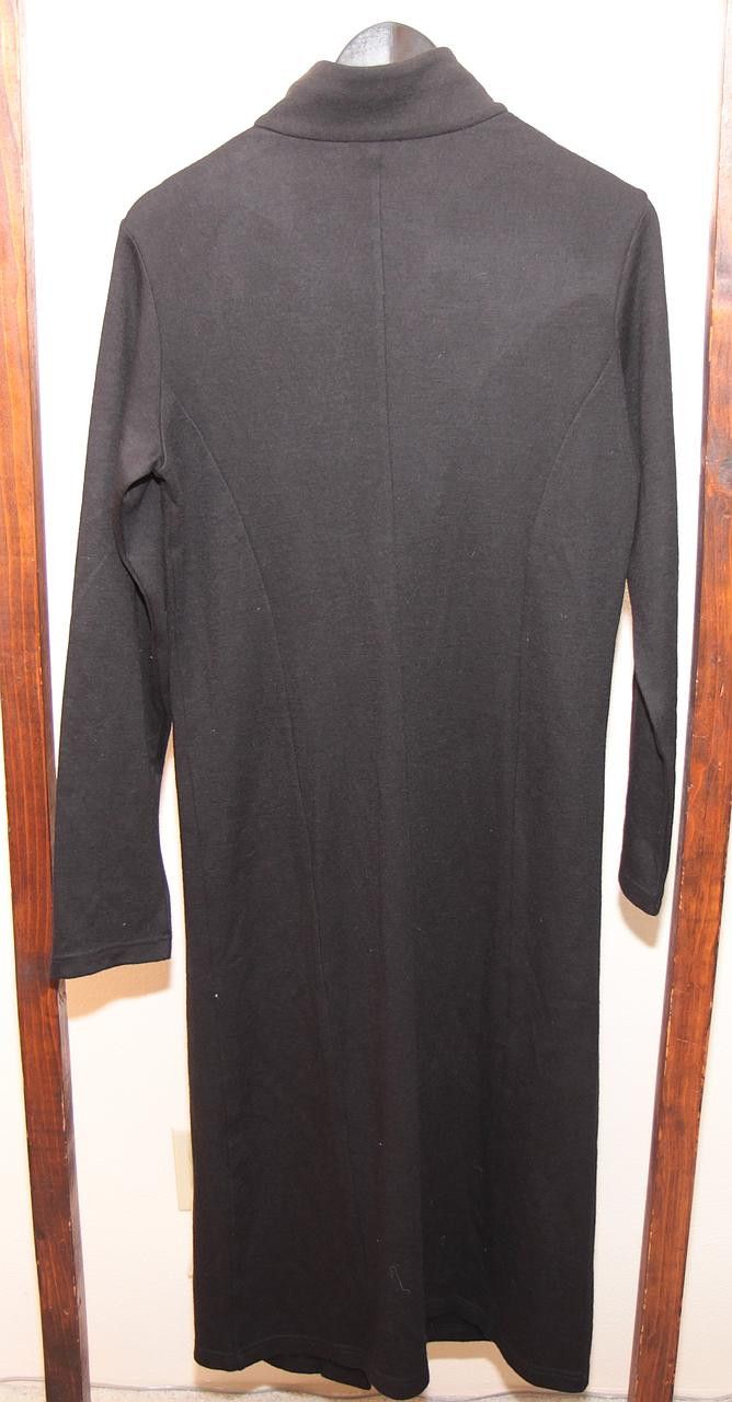 Ann Demeulemeester Archive Lazlo Wool Blend Coat Black Priest Size US XS / EU 42 / 0 - 3 Thumbnail