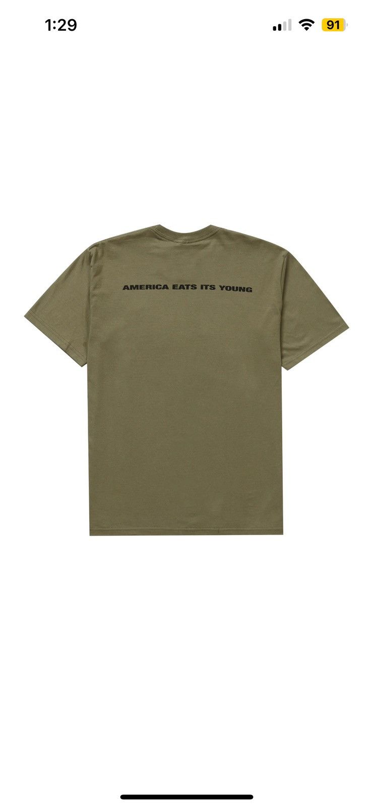Supreme Supreme tee Size US S / EU 44-46 / 1 - 7 Thumbnail