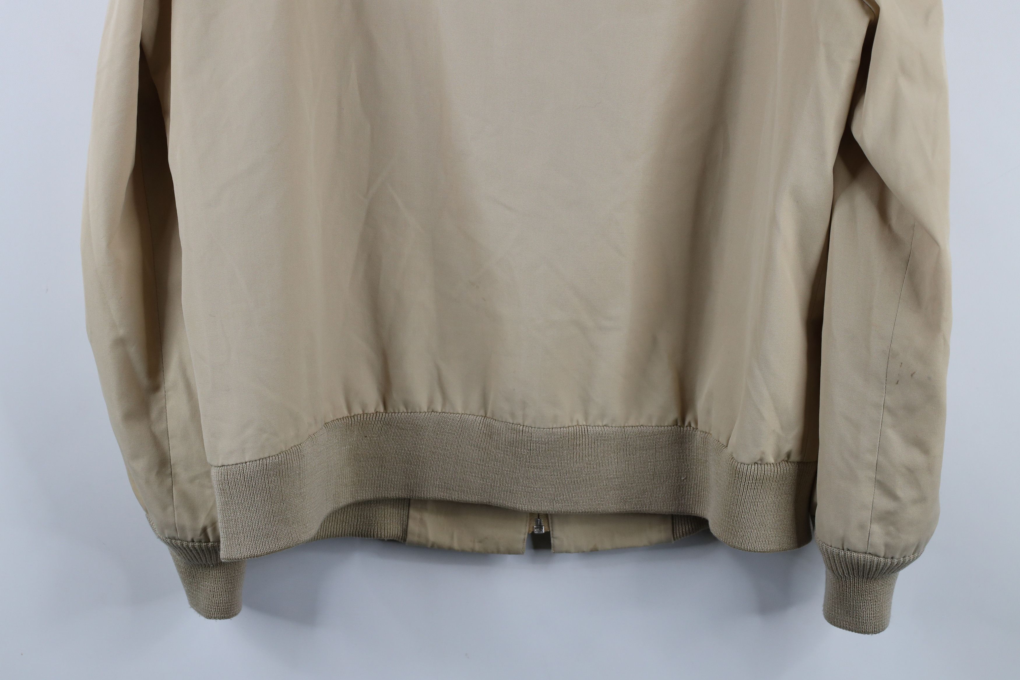 Vintage Vintage 70s Streetwear Cafe Racer Bomber Jacket Beige Size US XL / EU 56 / 4 - 16 Thumbnail