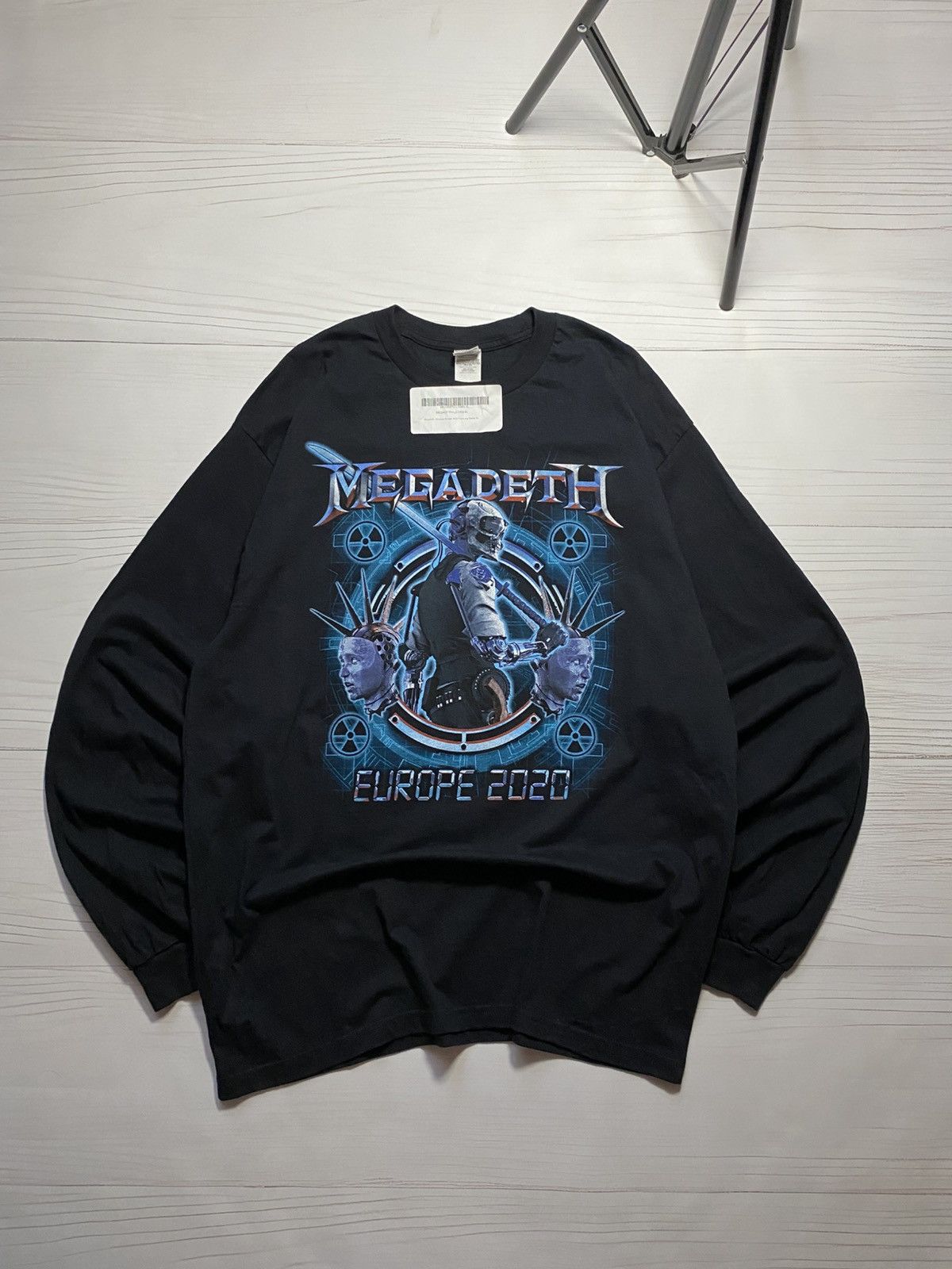 Megadeth Dystopia Europe Toure 2020 longsleeve t shirt band