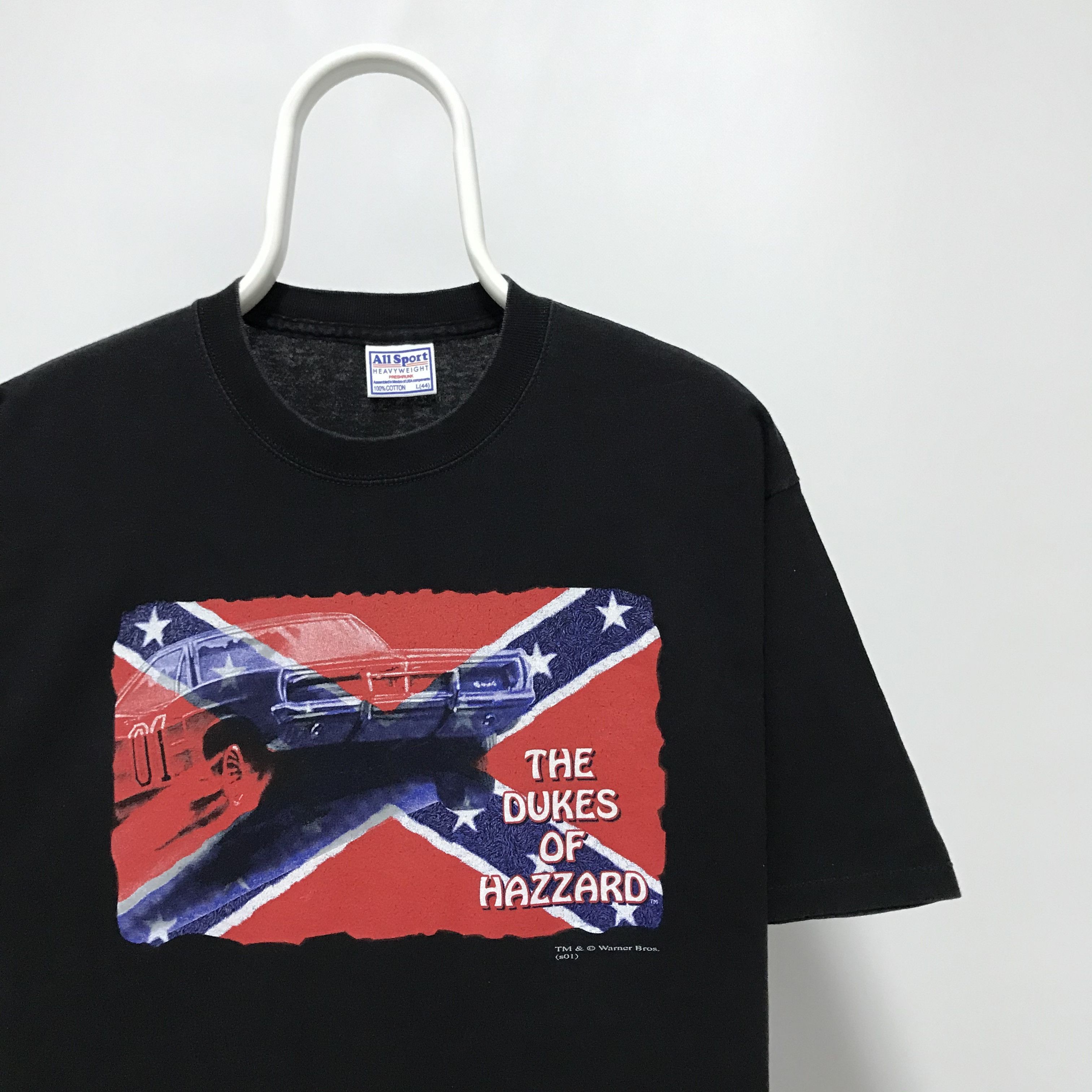 Band Tees THE DUKES OF HAZZARD Vintage T-Shirt 90s Tee General LEE Size US L / EU 52-54 / 3 - 3 Thumbnail