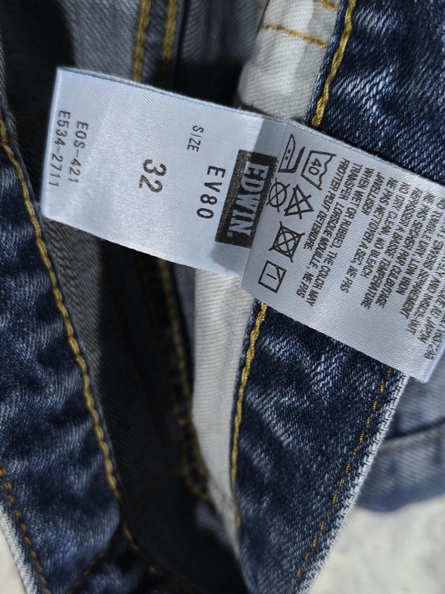 Edwin edwin selvedge japan jeans kapital style stitched repaired Size US 34 / EU 50 - 9 Thumbnail