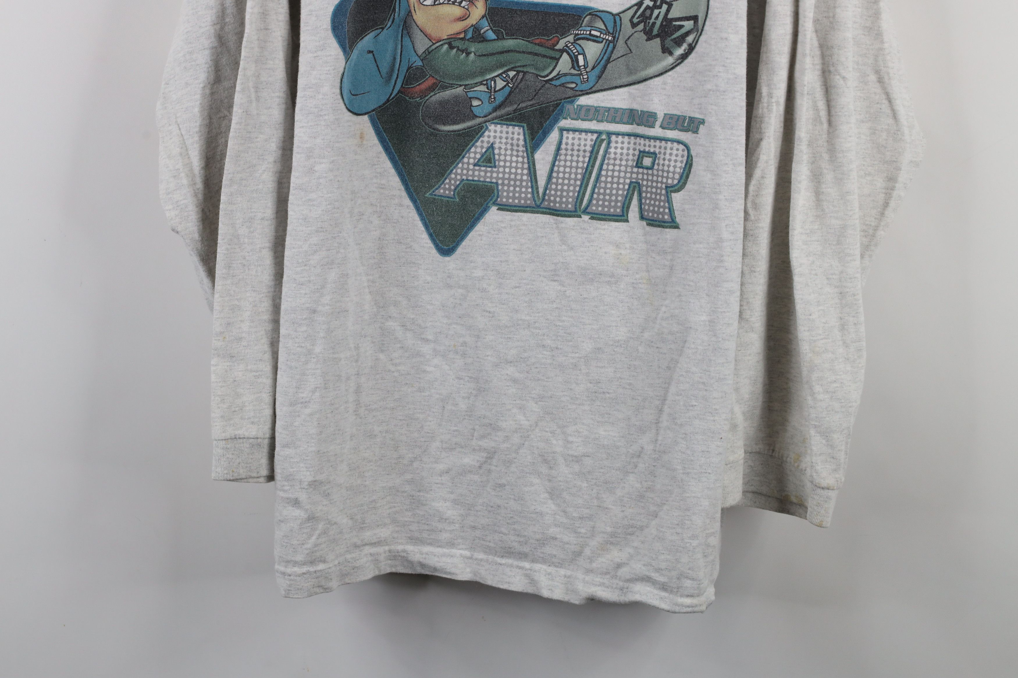 Vintage Vintage 90s Looney Tunes Snowboard Air Long Sleeve T-Shirt Size US XL / EU 56 / 4 - 3 Thumbnail