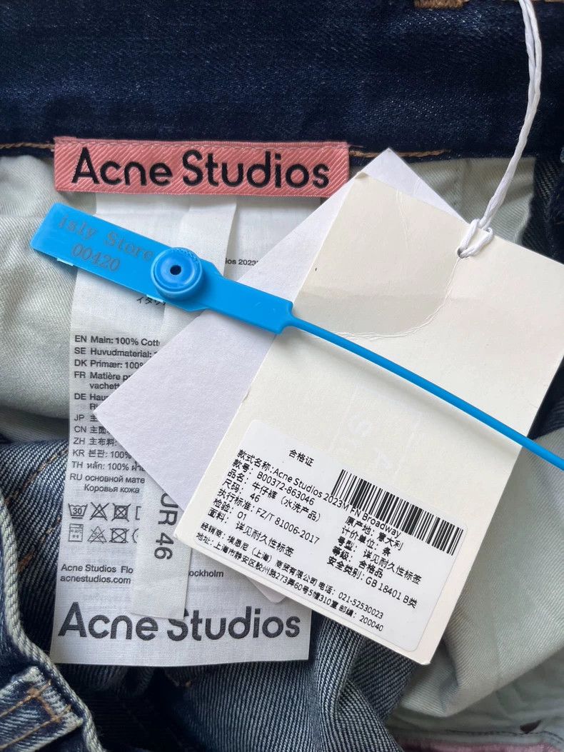 Acne Studios Acne Studios Slightly wavy heavy industry jeans Size US 30 / EU 46 - 5 Thumbnail