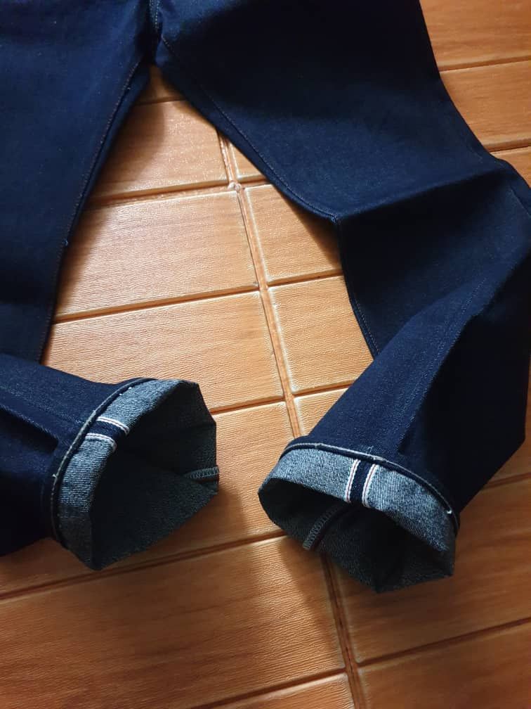 Japanese Brand Caseyjeansfive red digger 17oz Salvedge straight fit jeans Size US 33 - 10 Thumbnail
