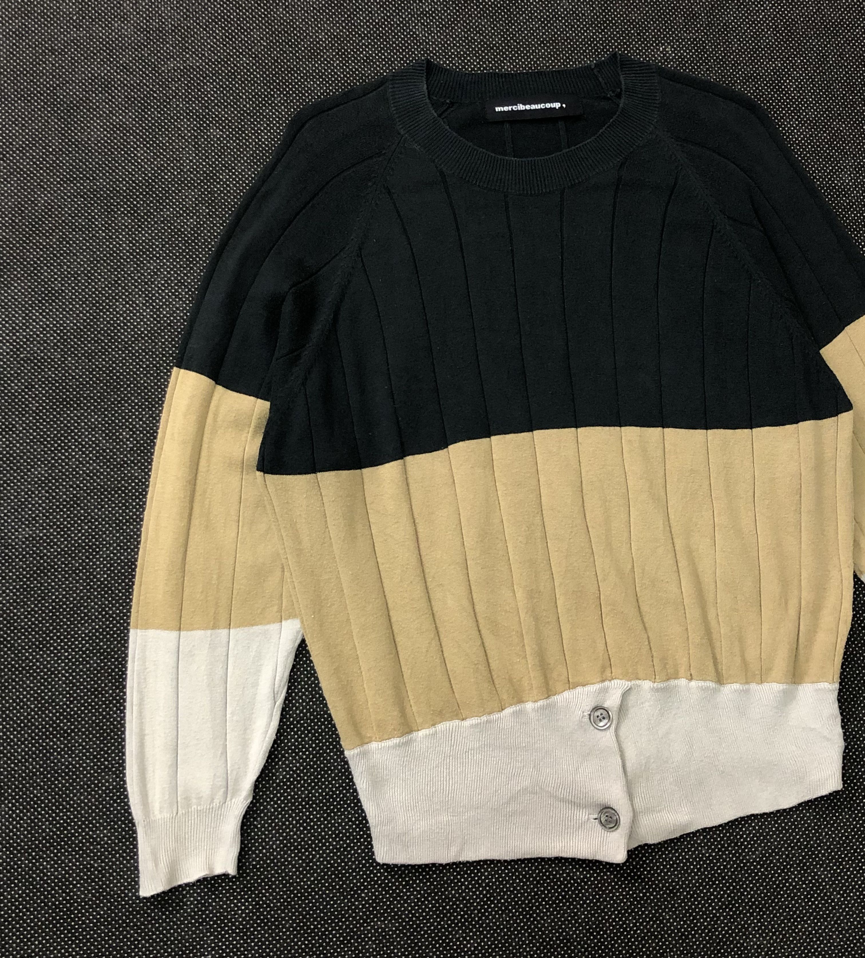 Issey Miyake A/W2017 MERCIBEAUCOUP ISSEY MIYAKE KNIT PULLOVER Size M / US 6-8 / IT 42-44 - 5 Thumbnail