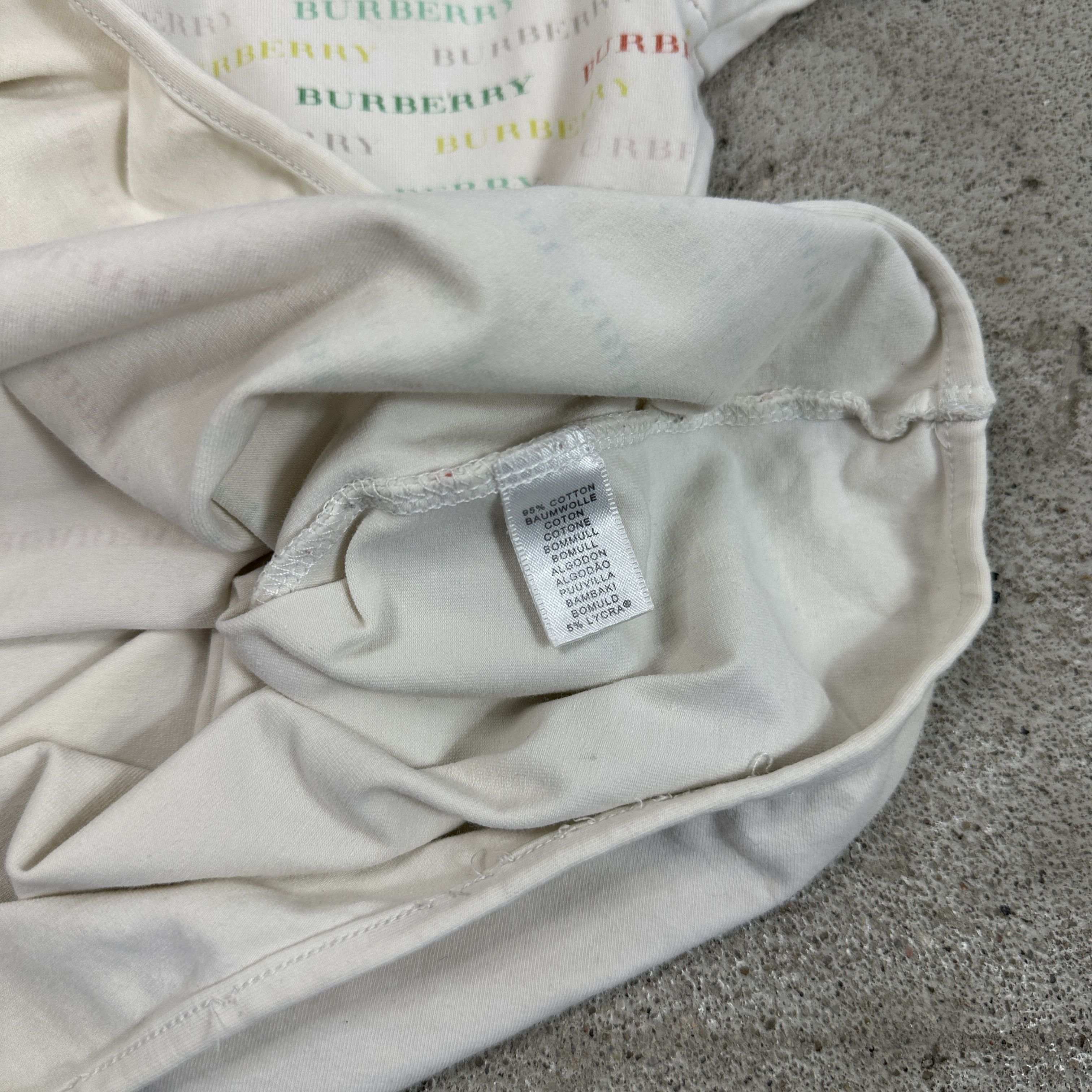 Burberry × Vintage Vintage Casual Old Money Preppy Burberry T-shirt 00s Size L / US 10 / IT 46 - 5 Thumbnail