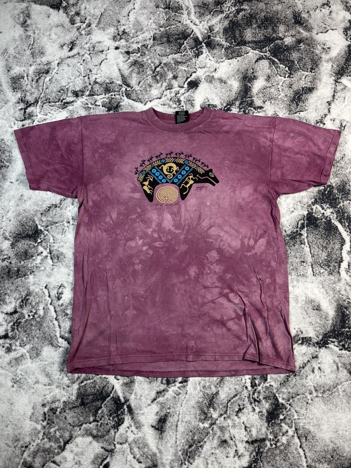 Other Mystic Bear 2000 Dagou Studio Tie Dye Tee Size US L / EU 52-54 / 3 - 1 Thumbnail