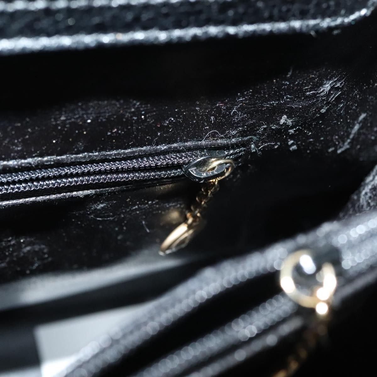 Gucci GUCCI Bamboo Hand Bag Leather Black Gold 002 002 Size ONE SIZE - 20 Thumbnail