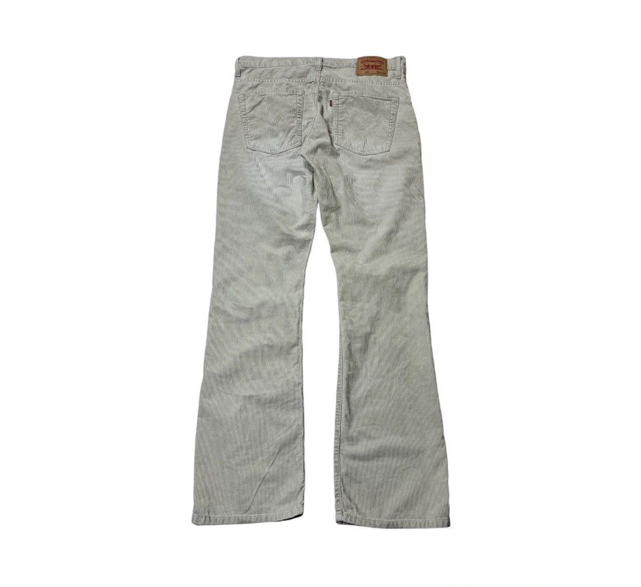 Levi's × Vintage Vintage Levi’s 507 flare corduroy cords y2k pants trousers Size US 34 / EU 50 - 2 Thumbnail