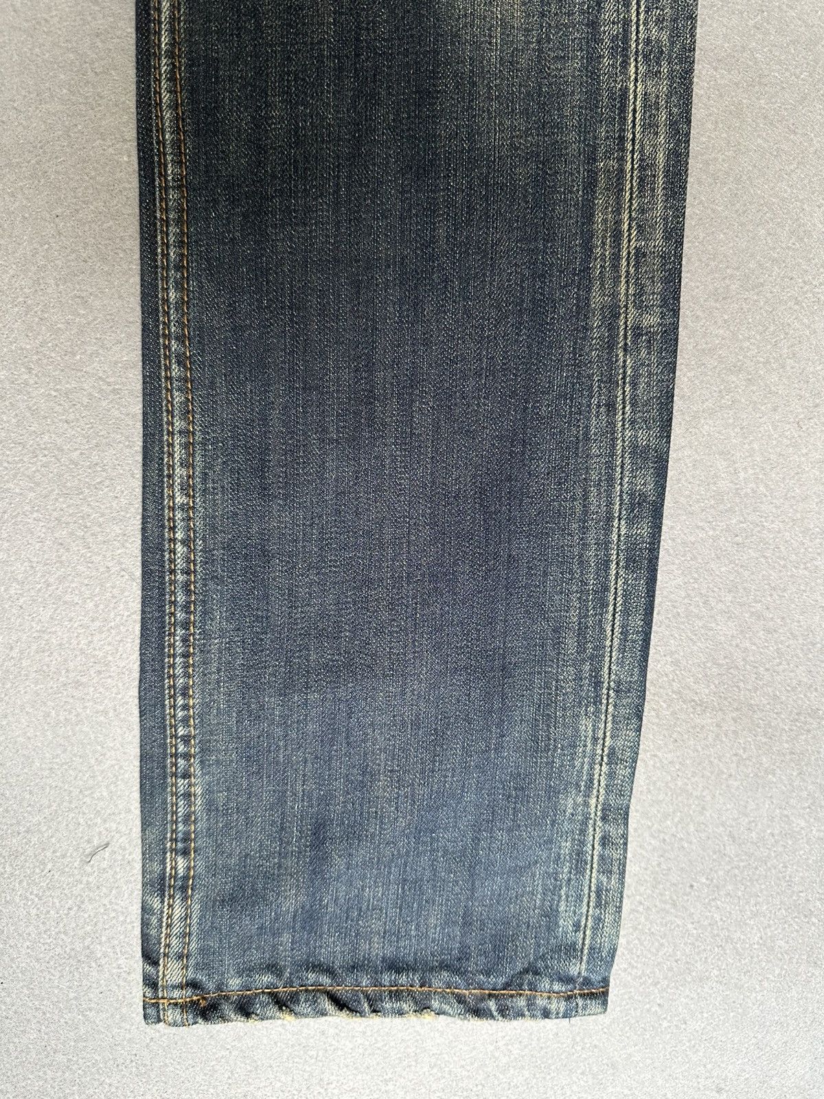 JACKROSE Jack Rose Japan Claw Marks Blue Rusty Denim Size US 32 / EU 48 - 6 Thumbnail