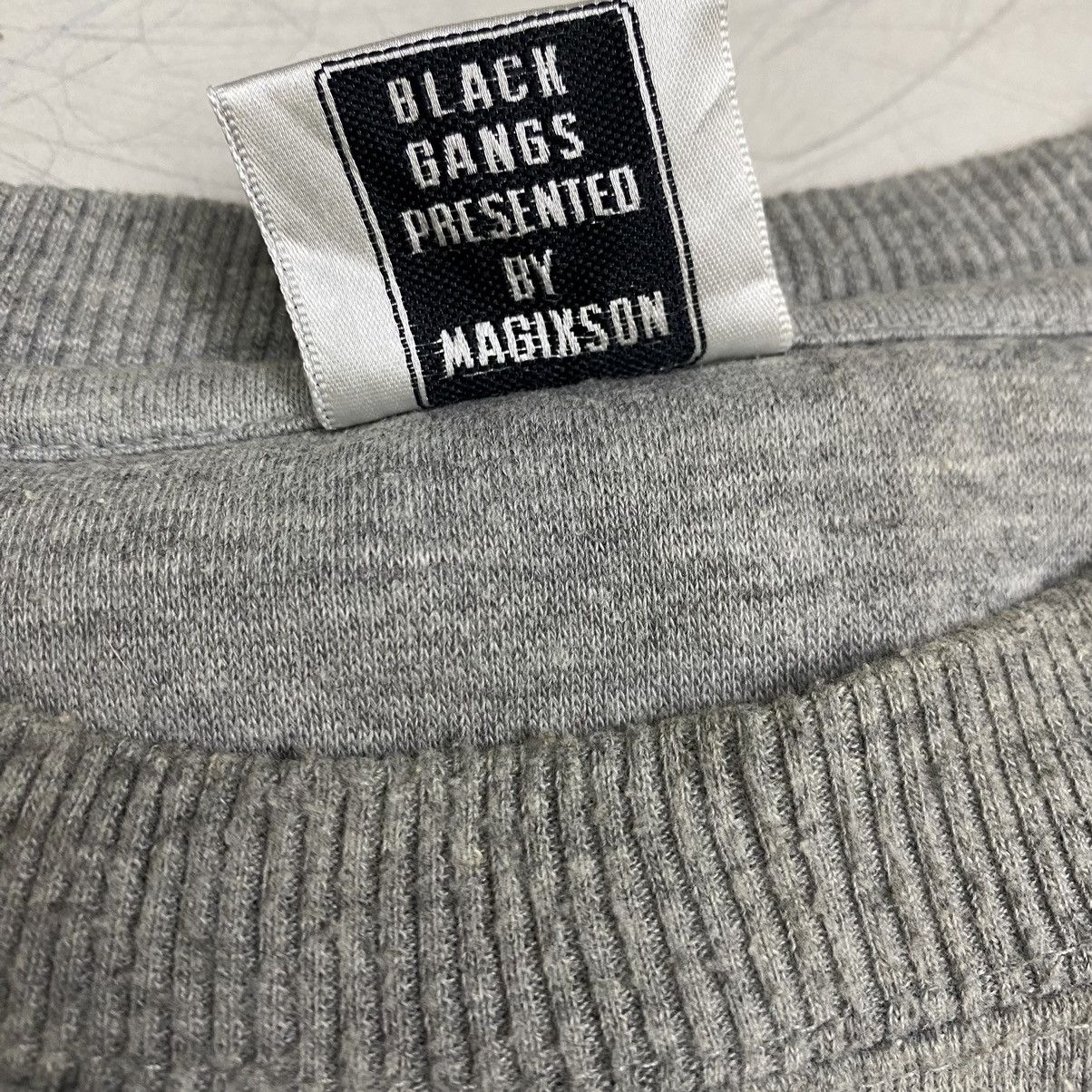 Japanese Brand Black Gang movement street by magixson sweatshirt Size US XL / EU 56 / 4 - 9 Thumbnail