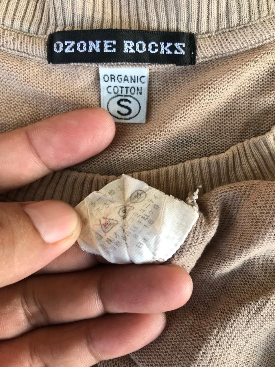 Japanese Brand Vintage Ozone rocks knit Size S / US 4 / IT 40 - 9 Thumbnail