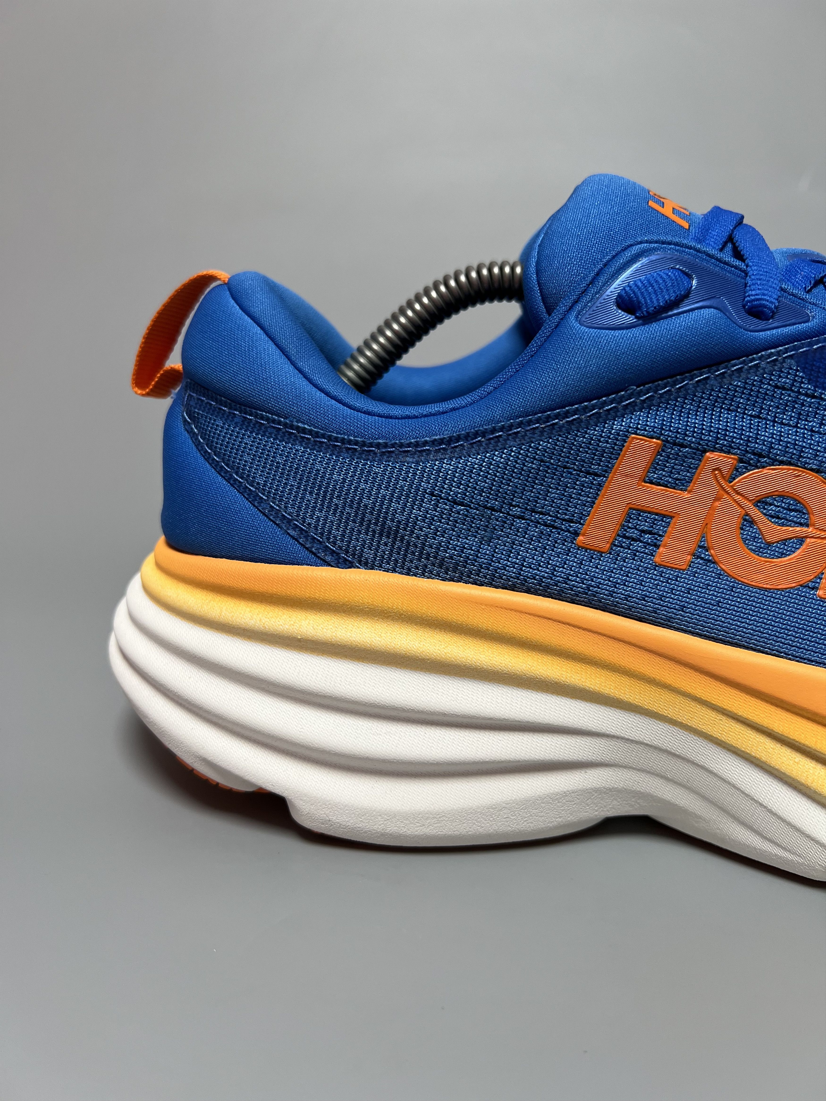 Hoka 9.5D Hoka One One Bondi 8 Men's Running Shoes Gym Walking Size US 9.5 / EU 42-43 - 12 Thumbnail