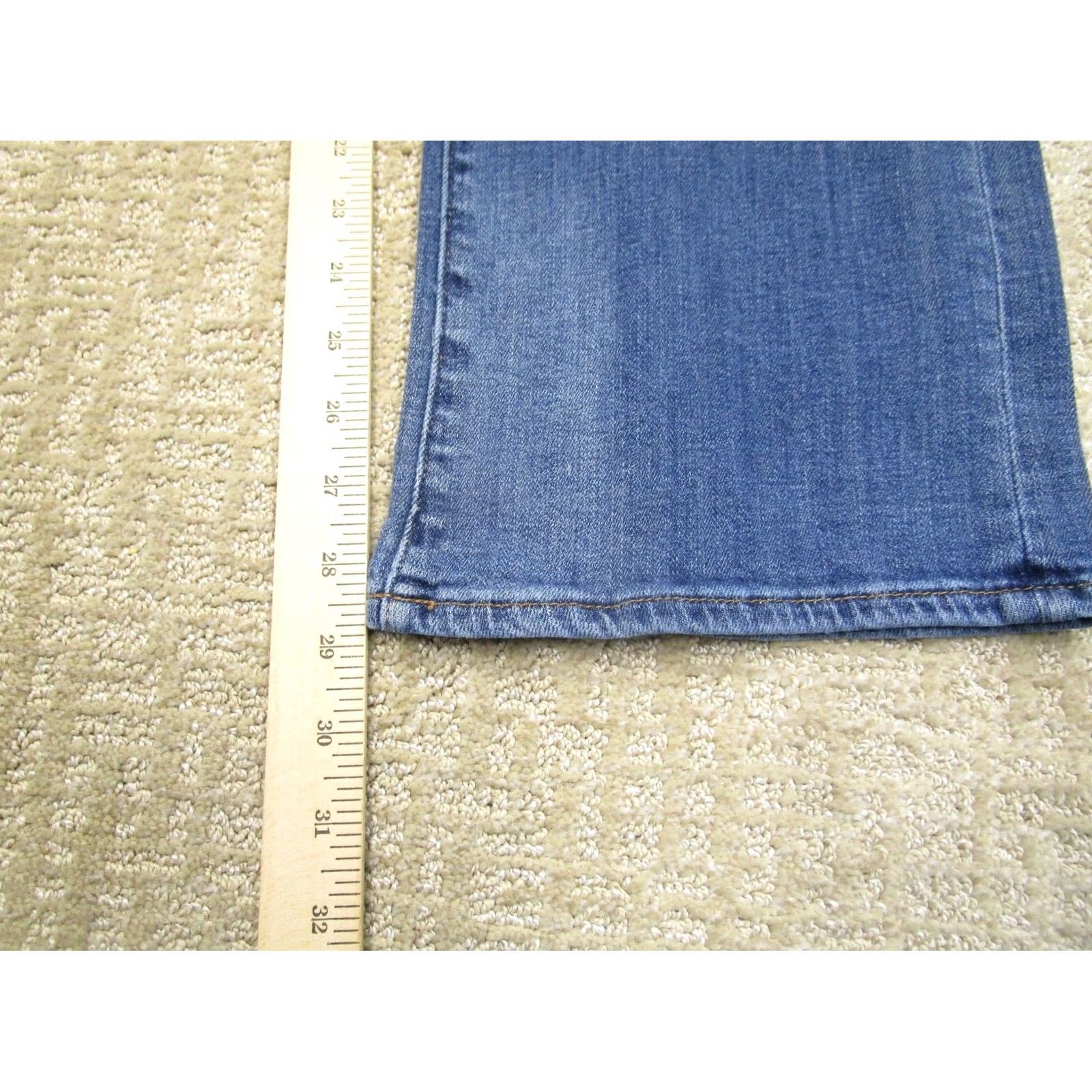 Lucky Brand Lucky Brand Easy Rider Jeans Women 8 Blue Bootcut Mid Rise Light Wash Denim Pants Size 30" / US 8 / IT 44 - 7 Thumbnail
