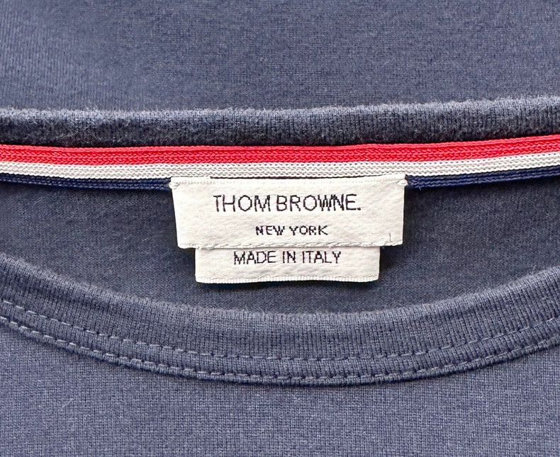 Thom Browne Thom Browne Dark blue short sleeves Size US L / EU 52-54 / 3 - 5 Thumbnail