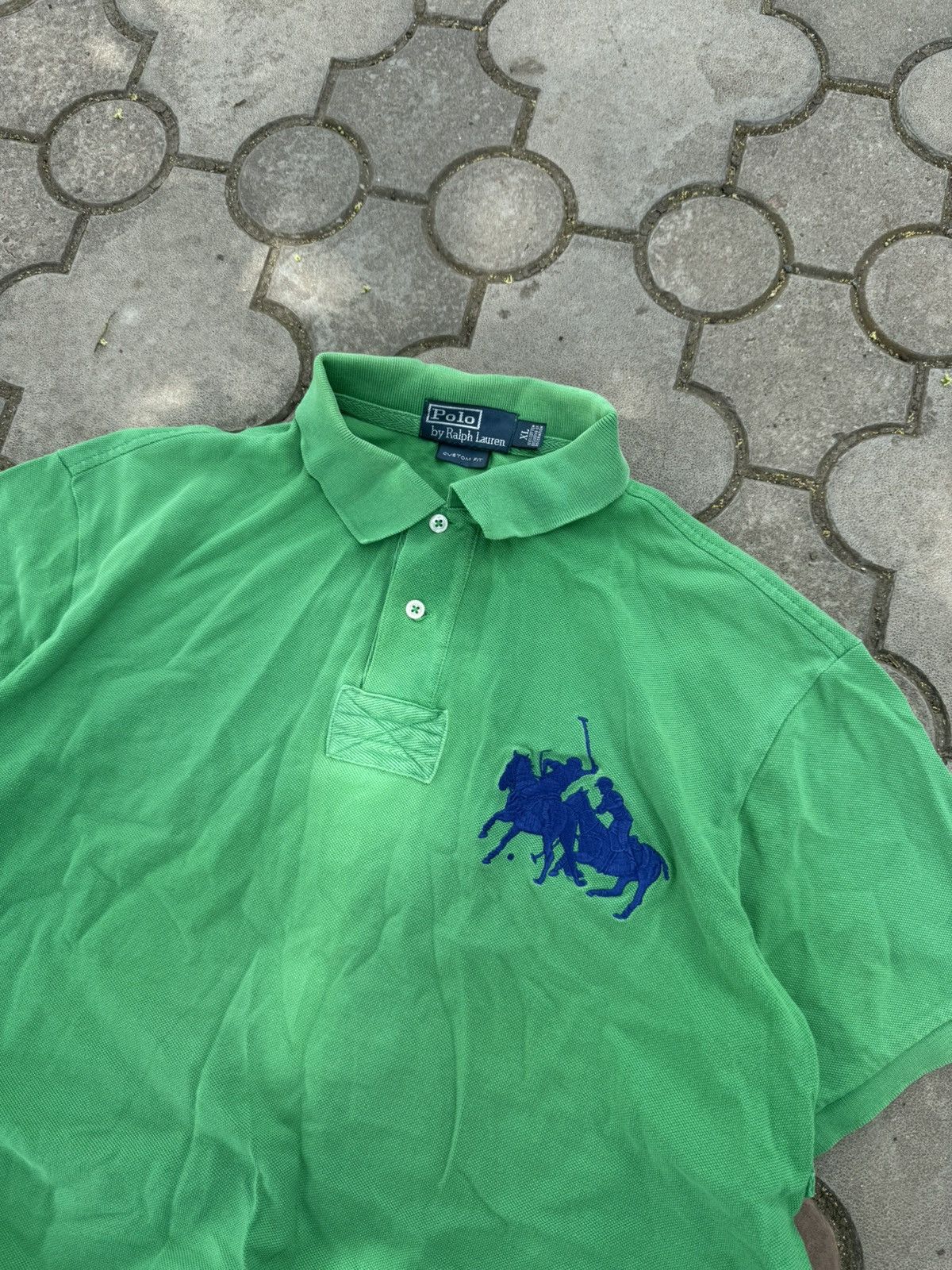Polo Ralph Lauren × Ralph Lauren × Vintage Vintage Ralph Lauren Big Pony Polo Chief Keef Y2K USA Size US XL / EU 56 / 4 - 3 Thumbnail
