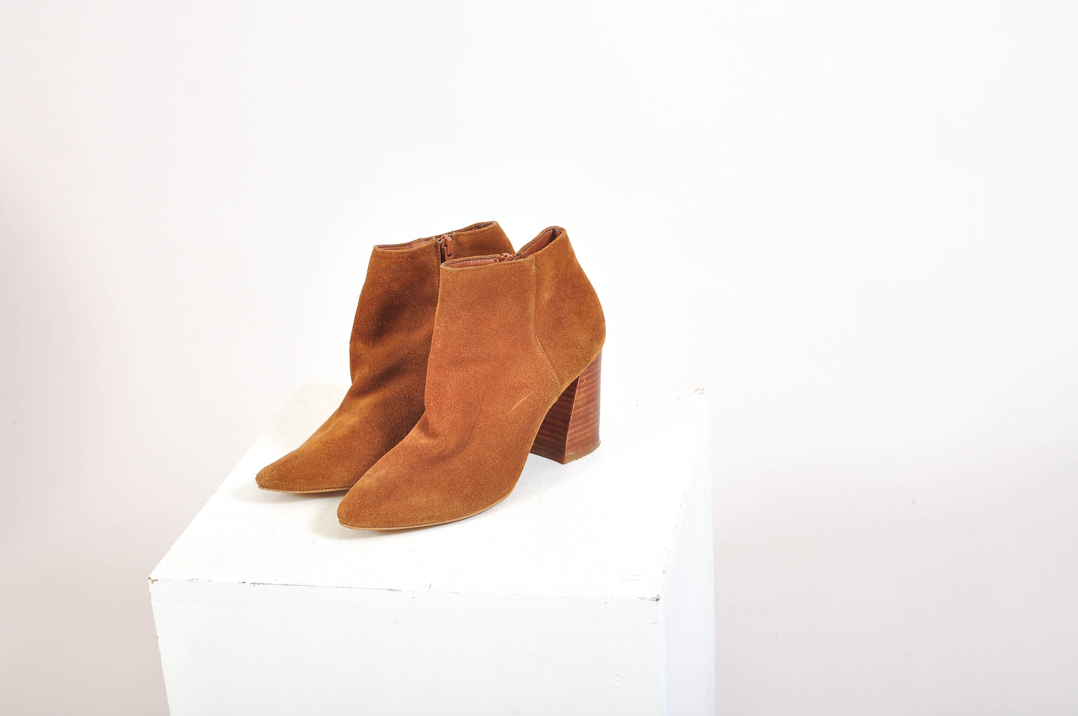Steve Madden Steve Madden suede leather ankle boots Size US 8.5 / IT 38.5 - 1 Thumbnail