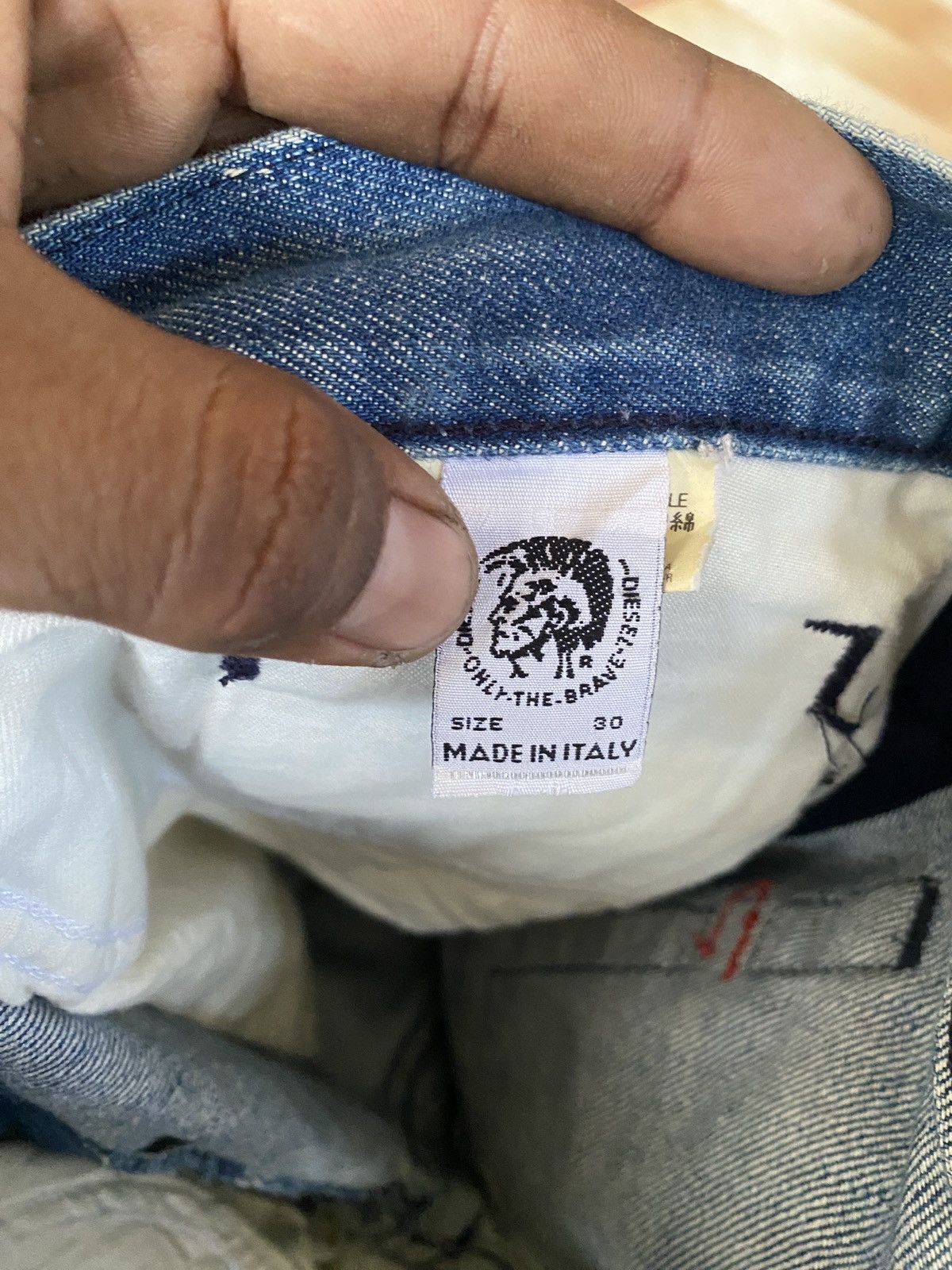 Diesel × Vintage Vintage diesel straight cut denim Size US 30 / EU 46 - 5 Thumbnail