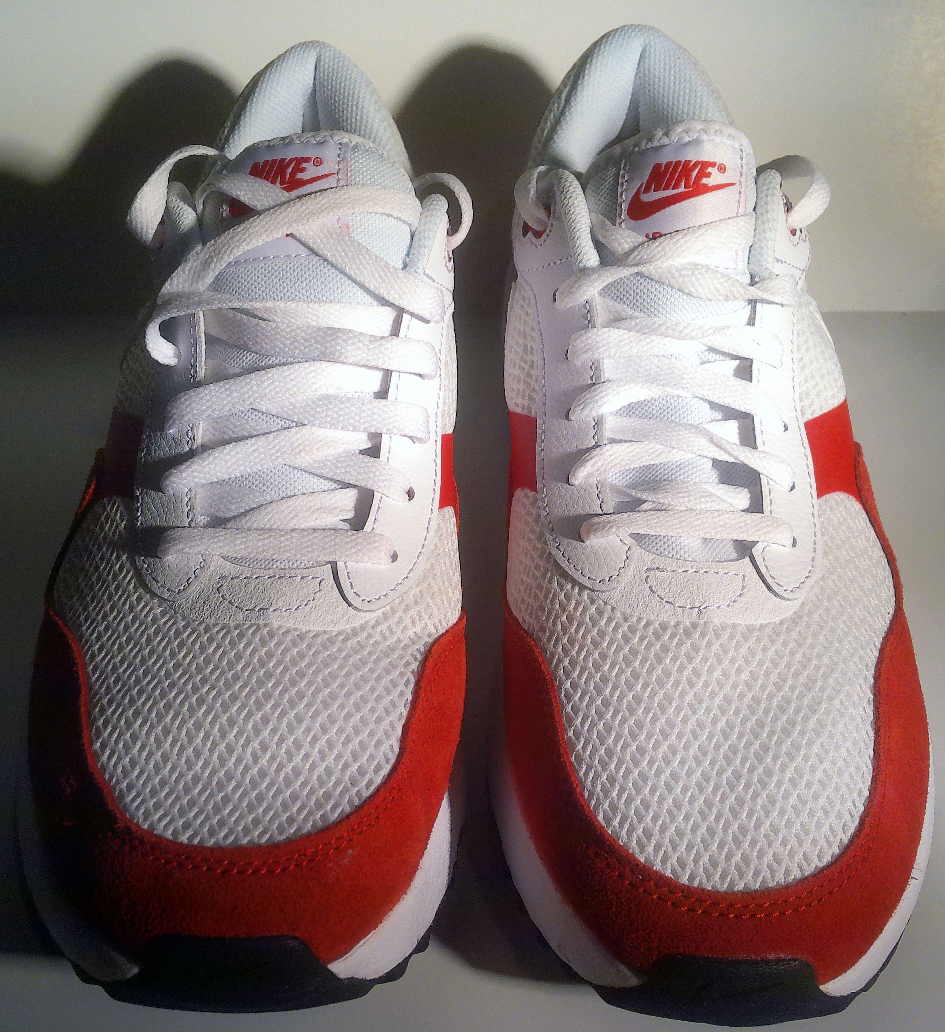Nike Nike Air Max SYSTM White University Red New in Box Size US 11.5 / EU 44-45 - 5 Thumbnail