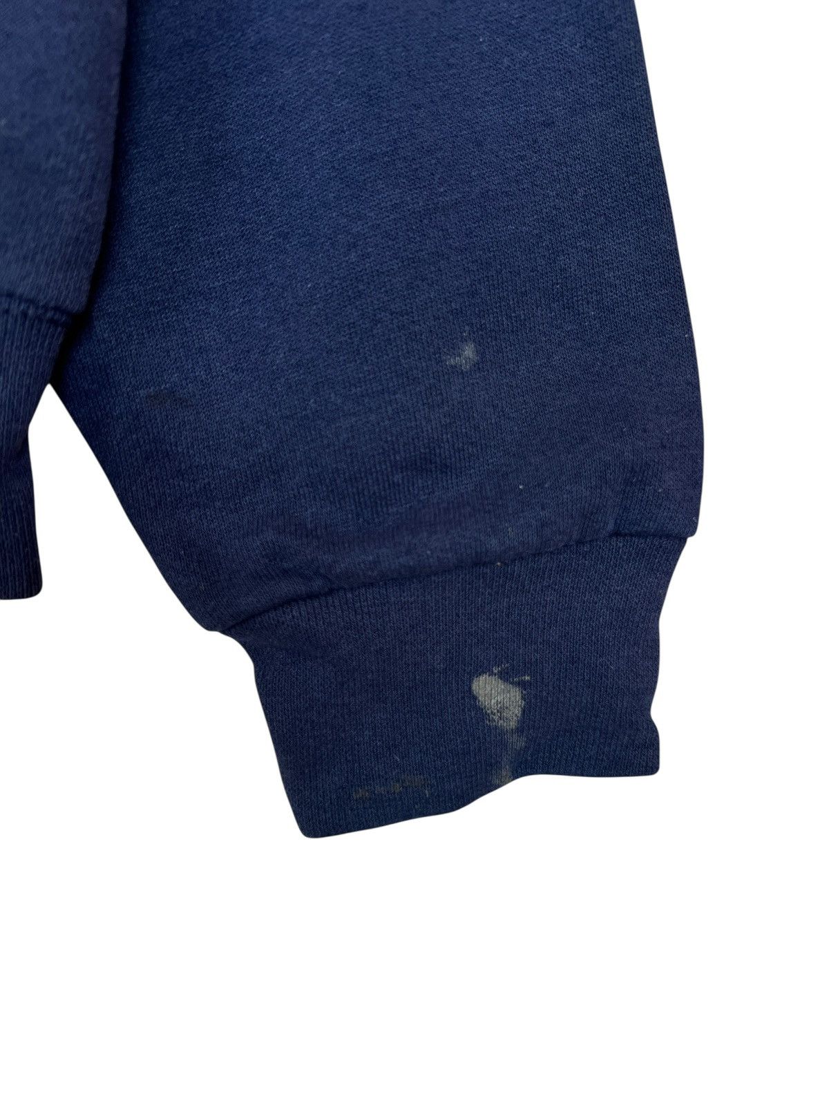Vintage Vintage 90s T&C Town And Country Made In Usa Navy Sweatshirt Size US L / EU 52-54 / 3 - 4 Thumbnail