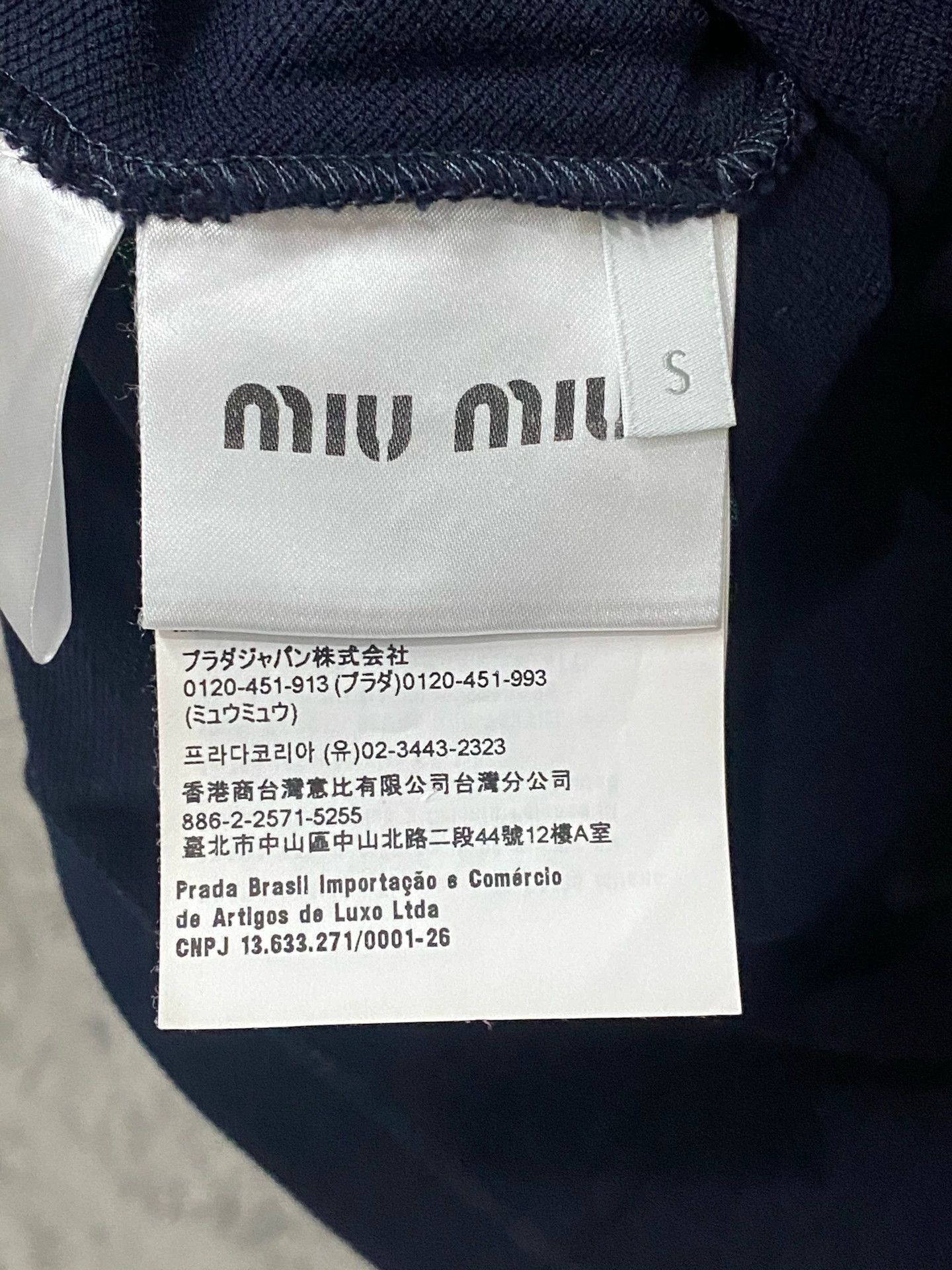 Miu Miu MIU MIU Embroidered Polo S NWT Size S / US 4 / IT 40 - 6 Thumbnail