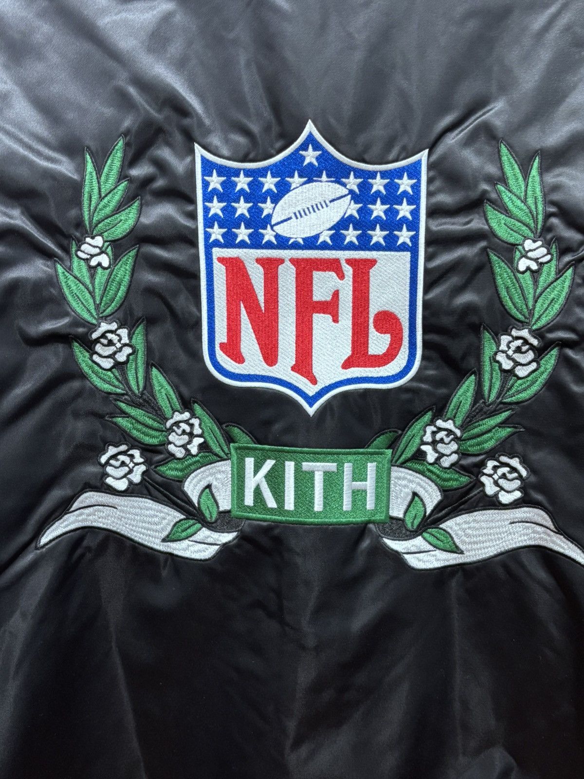 Kith Kith X Nfl Jets Coaches Jacket Size US XL / EU 56 / 4 - 7 Thumbnail