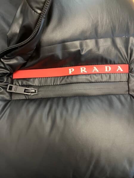 Prada Black Light Re-nylon Down Vest Size US XL / EU 56 / 4 - 2 Thumbnail