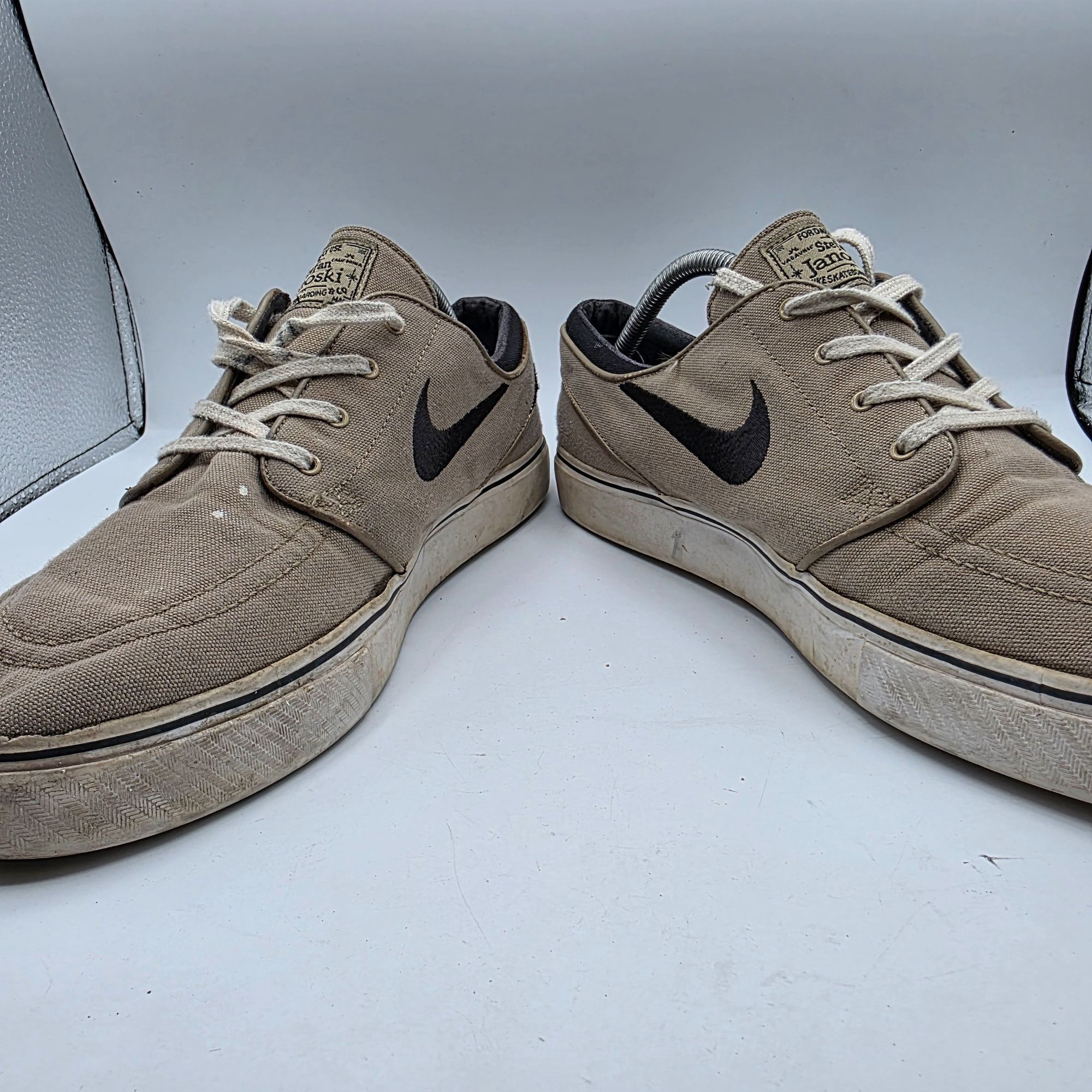 Nike Nike SB Zoom Stefan Janoski Mens Size 12 Beige Shoes Skatebo Size US 12 / EU 45 - 3 Thumbnail