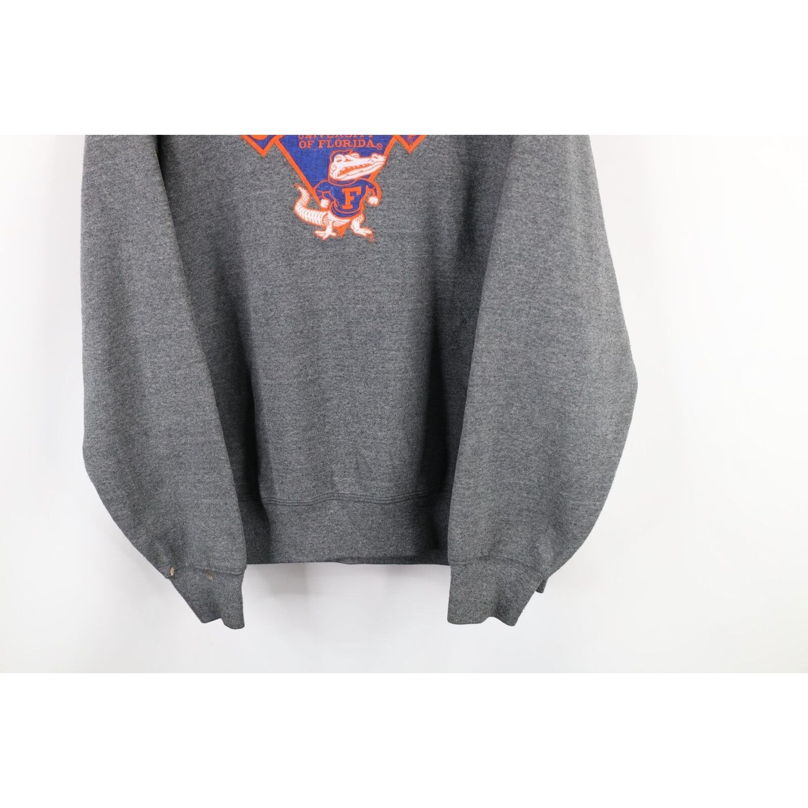 Vintage Vintage 90s Spell Out University of Florida Sweatshirt Size US L / EU 52-54 / 3 - 4 Thumbnail