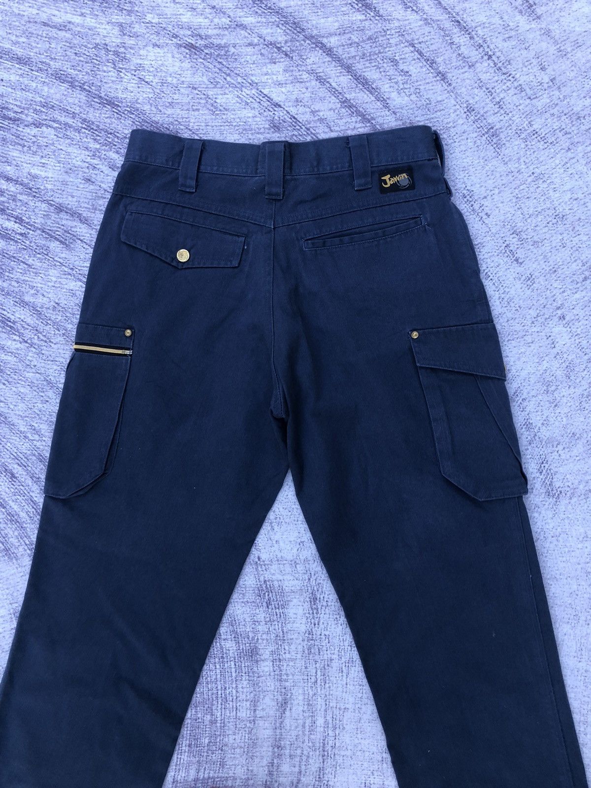 Japanese Brand Unbrand Workers Cargo Pants Multipocket Faded Colour Size US 28 / EU 44 - 10 Thumbnail