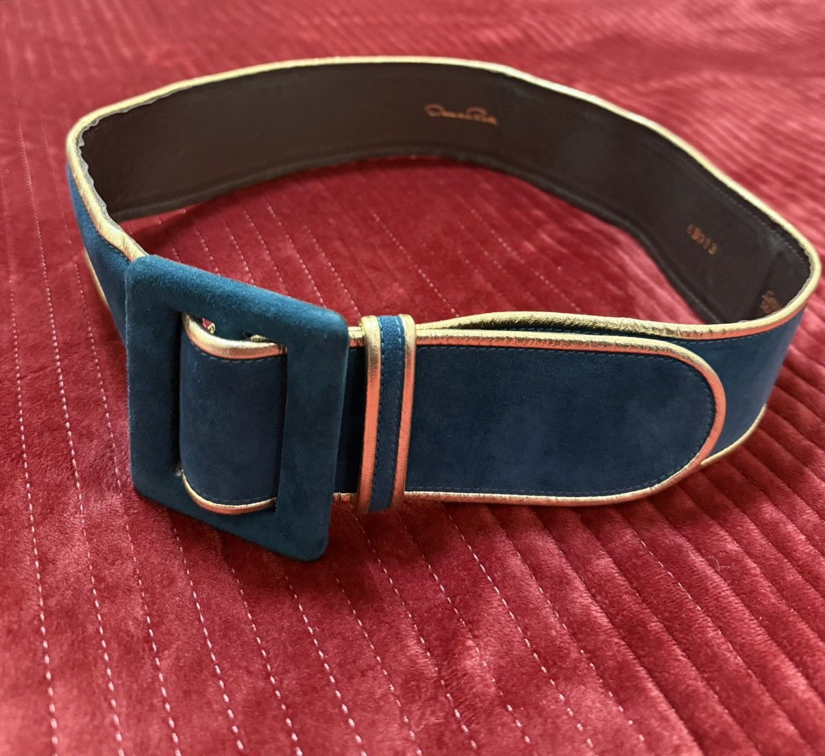 Oscar De La Renta Oscar de la Renta Suede Belt Size ONE SIZE - 2 Thumbnail