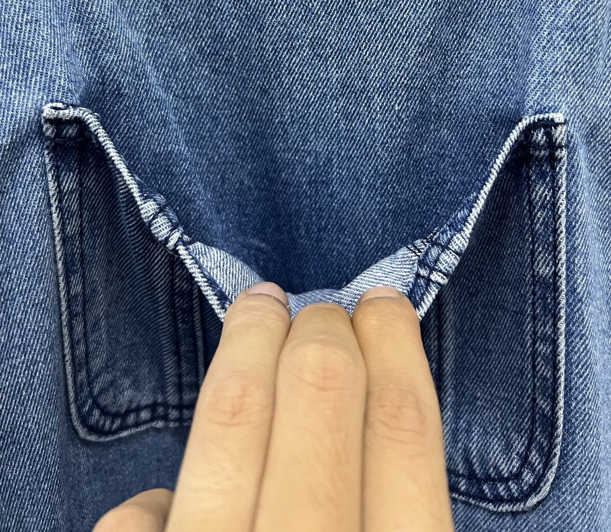 GU × Vintage GU Women’s Distressed Denim Overalls – Size M Size US 33 - 7 Thumbnail