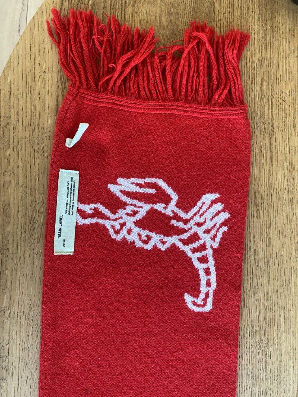 Off-White OFF-WHITE SCORPION SCARF Size ONE SIZE - 6 Thumbnail