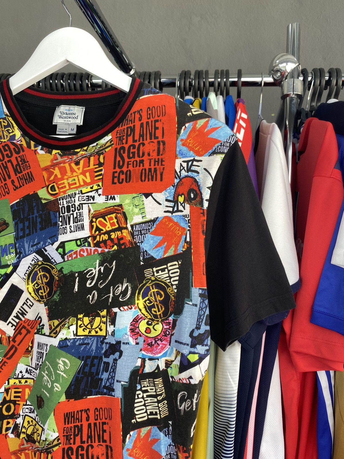 Vivienne Westwood Vivienne Westwood MAN Graphic All Over Print T-Shirt Size US M / EU 48-50 / 2 - 4 Thumbnail