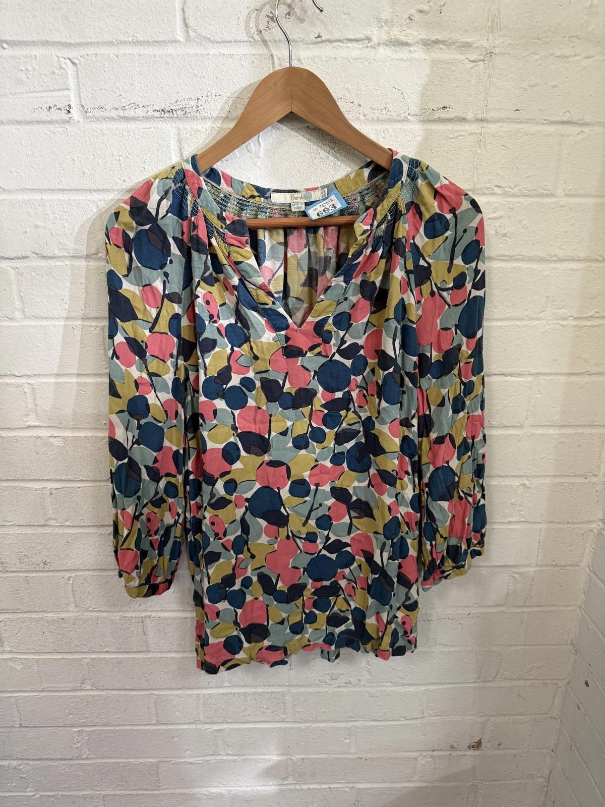 Boden Boden Women's Patterned Blouse Size 14/16 Size XL / US 12-14 / IT 48-50 - 1 Thumbnail