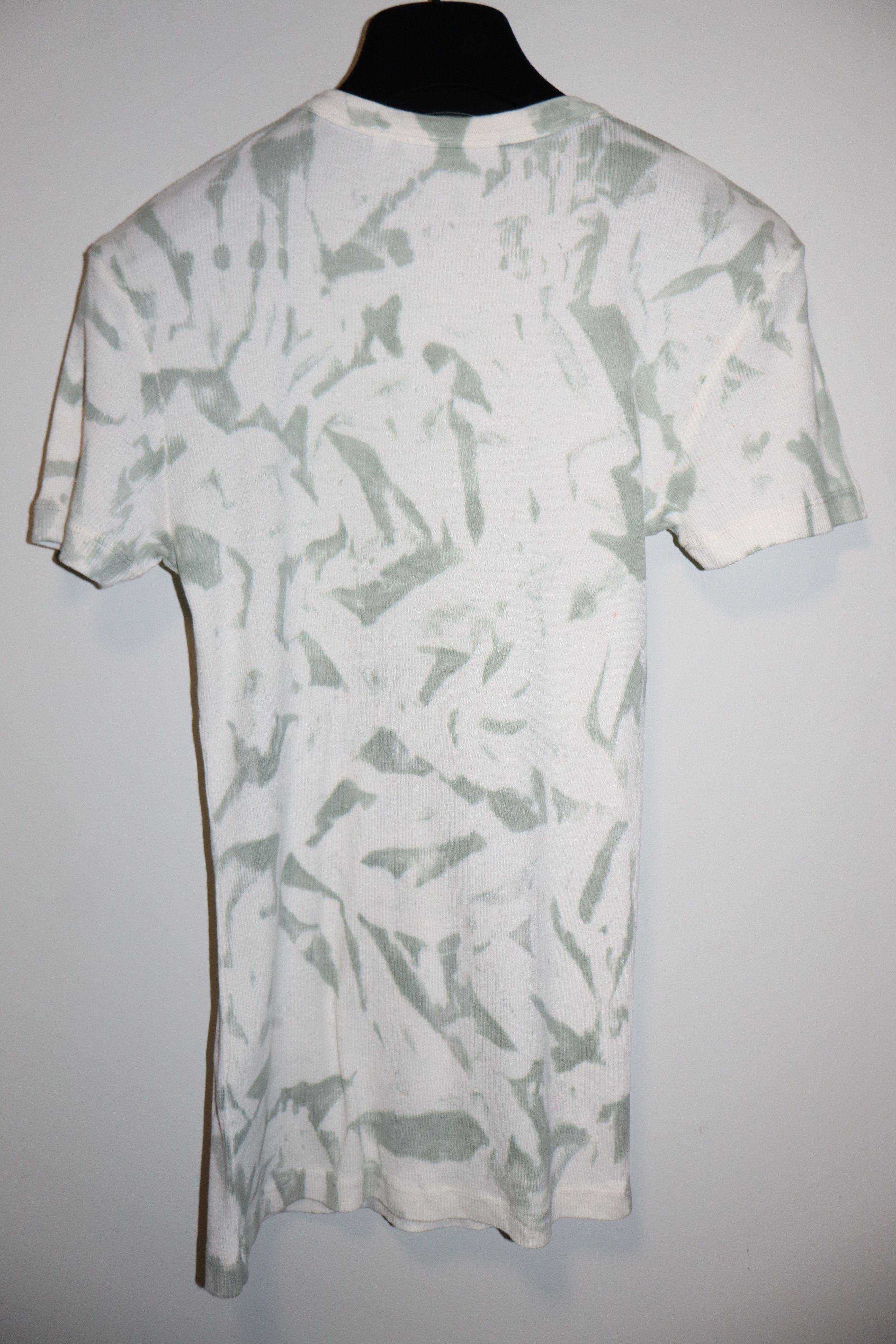 Helmut Lang HL Petit logo embroidered rib t-shirt Size M / US 6-8 / IT 42-44 - 6 Thumbnail