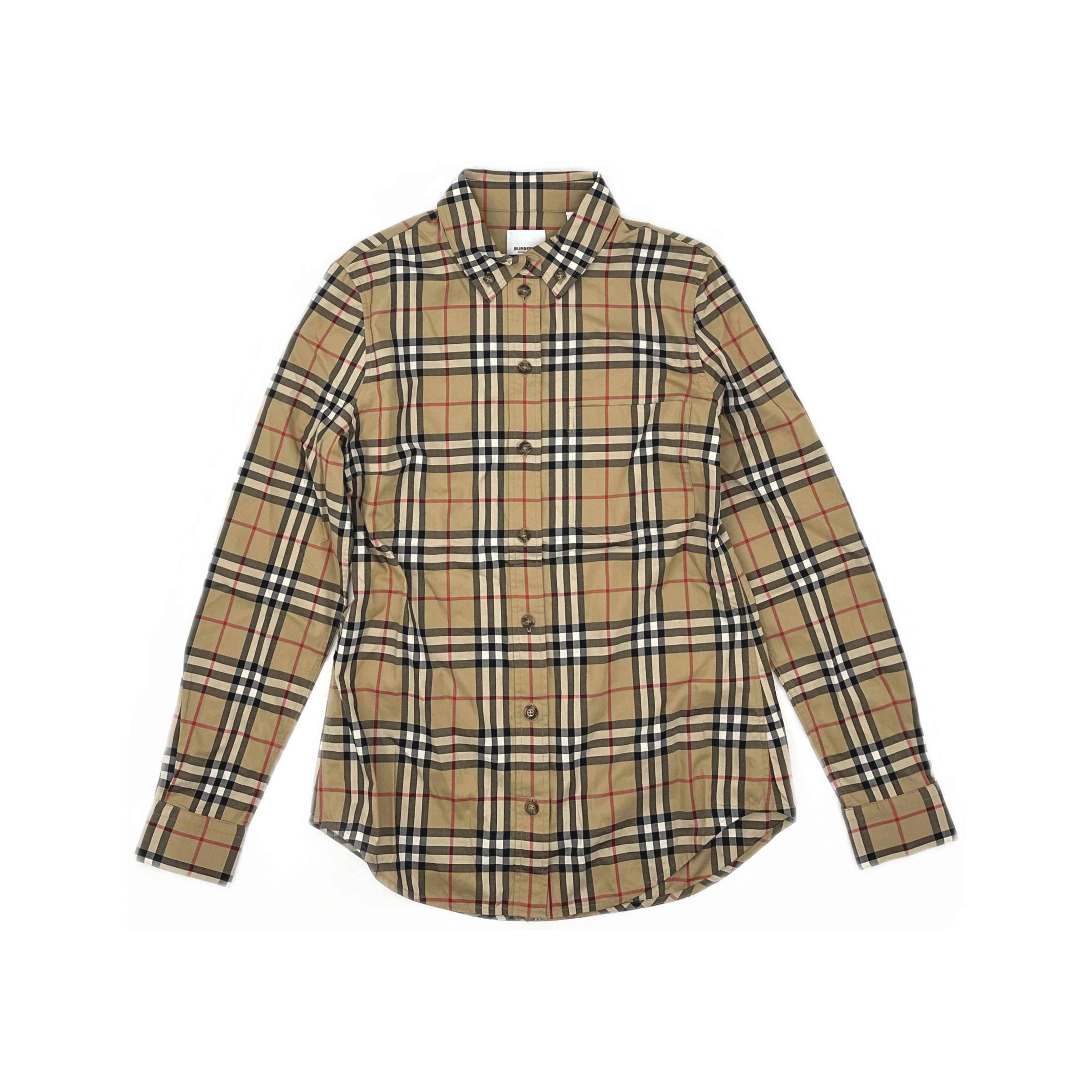 Burberry Burberry Archive Check Button Up Shirt Size IT 40 Size S / US 4 / IT 40 - 1 Thumbnail