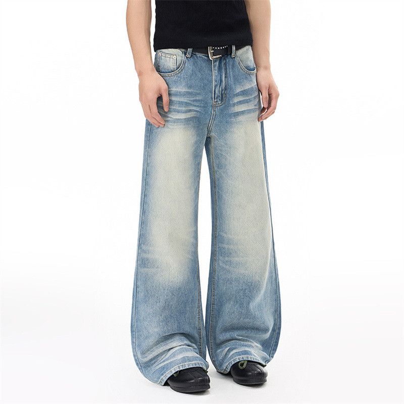 Japanese Brand Men's American Vintage Washed Flared Jeans Size US 32 / EU 48 - 5 Thumbnail