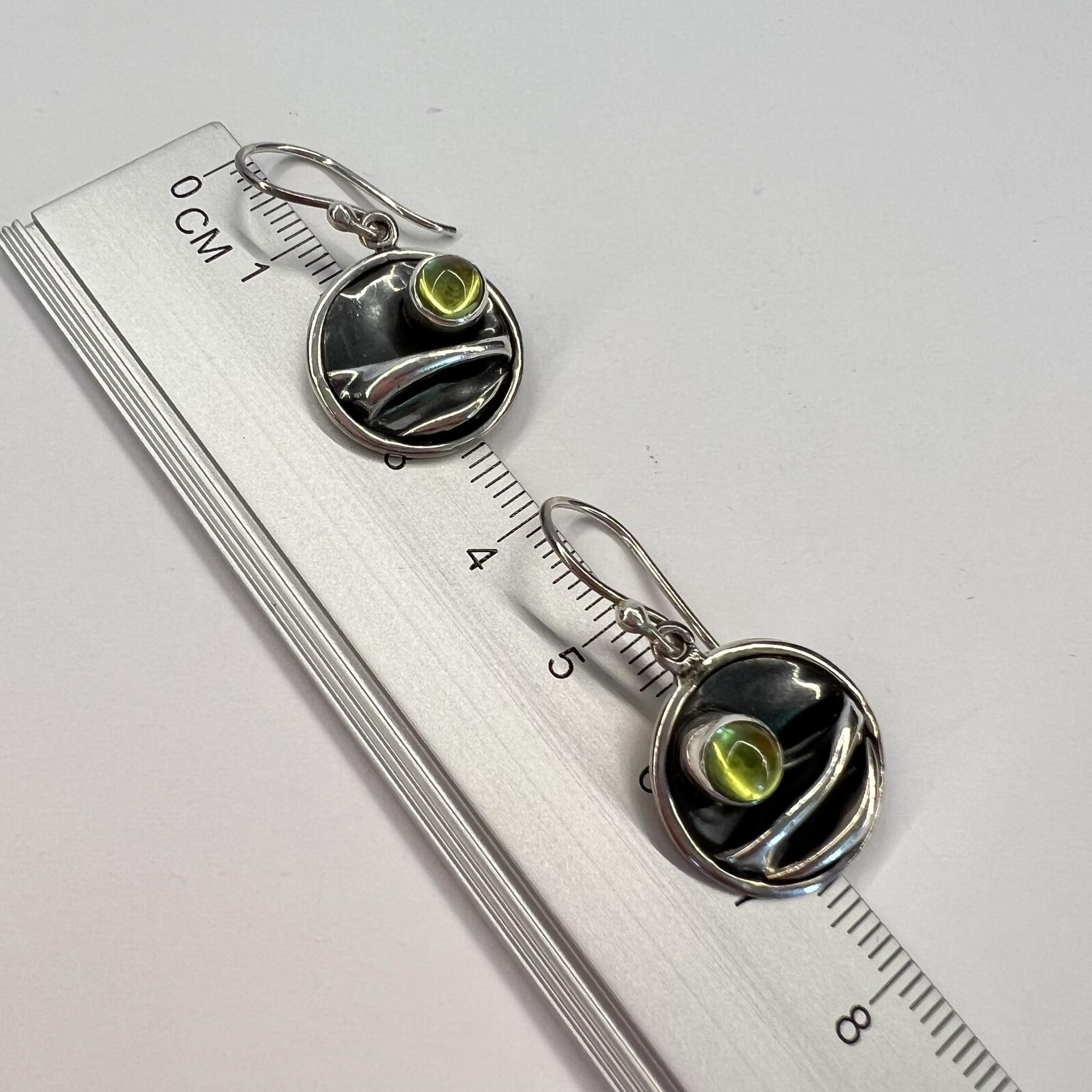Vintage Taxco Dawn Vintage Sterling Silver 925 Earrings Hand Made Size ONE SIZE - 4 Thumbnail